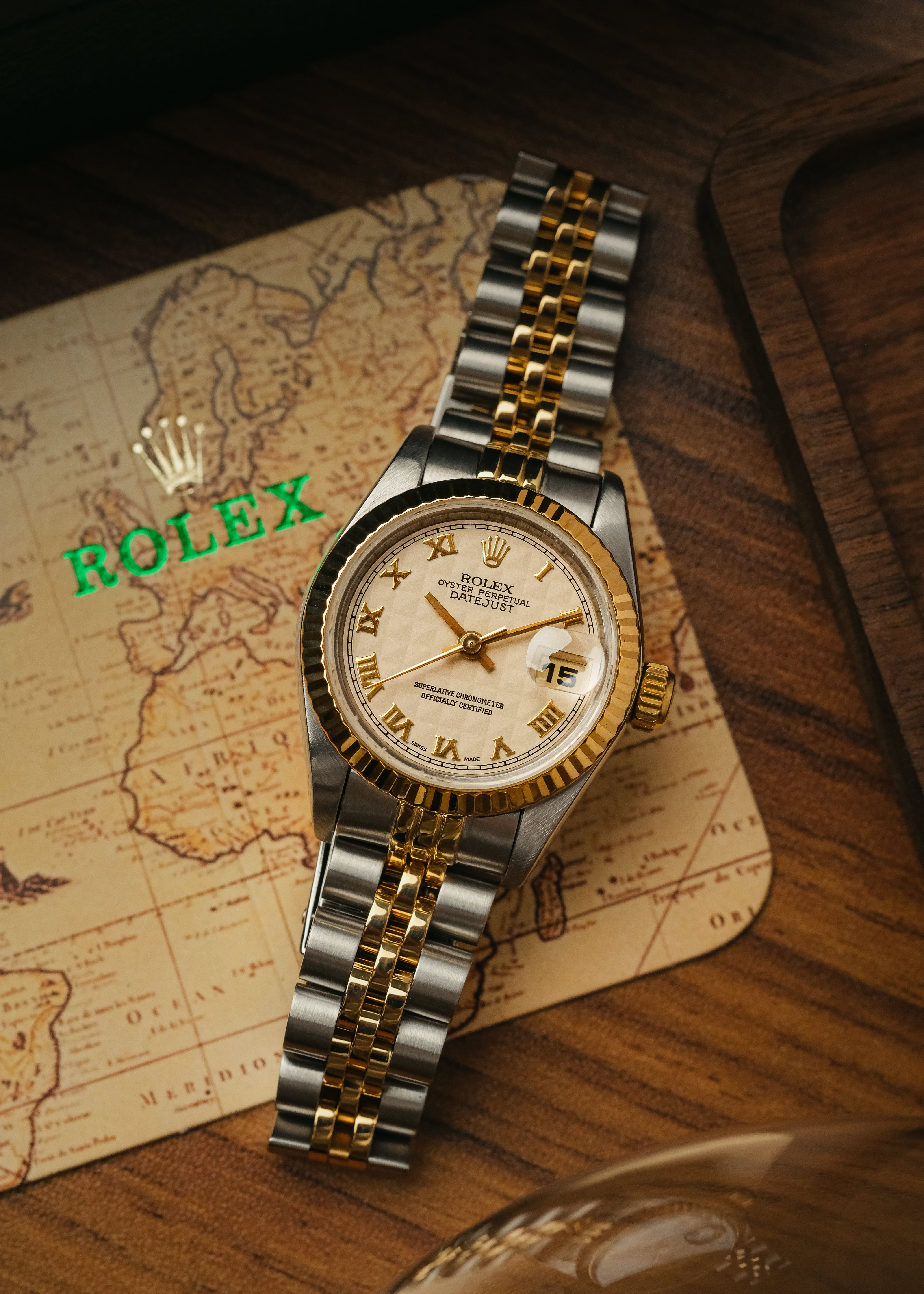 1995 Rolex Lady-Datejust "Pyramid Dial" (Box)