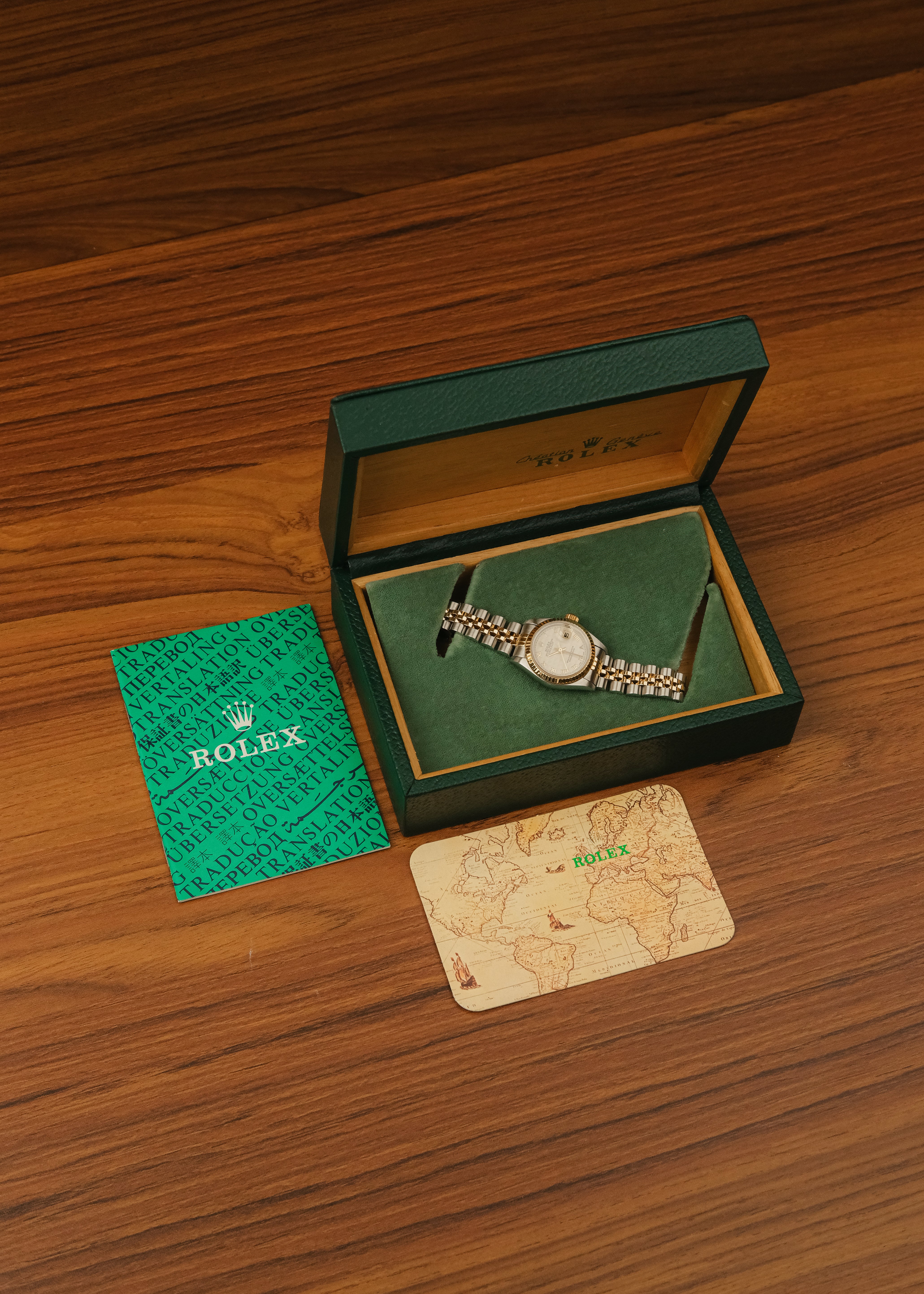 1995 Rolex Lady-Datejust "Pyramid Dial" (Box)