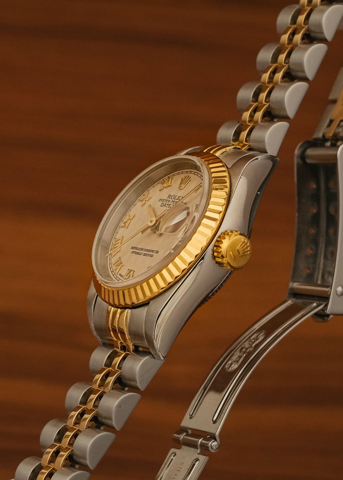 1995 Rolex Lady-Datejust "Pyramid Dial" (Box)