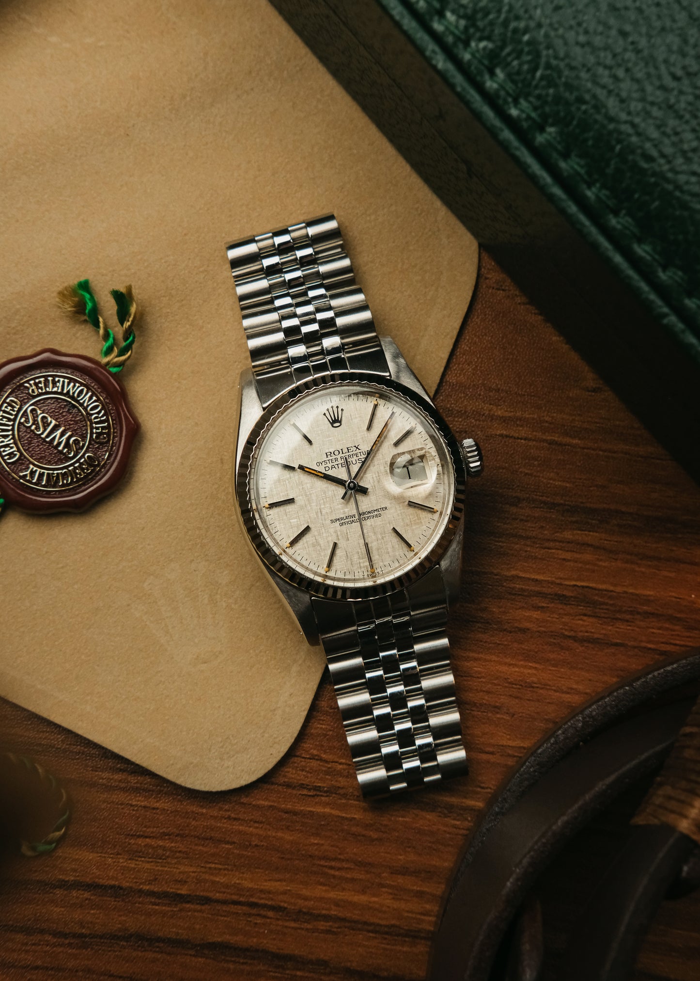 1984 Rolex Datejust "Linen Dial" (Box)