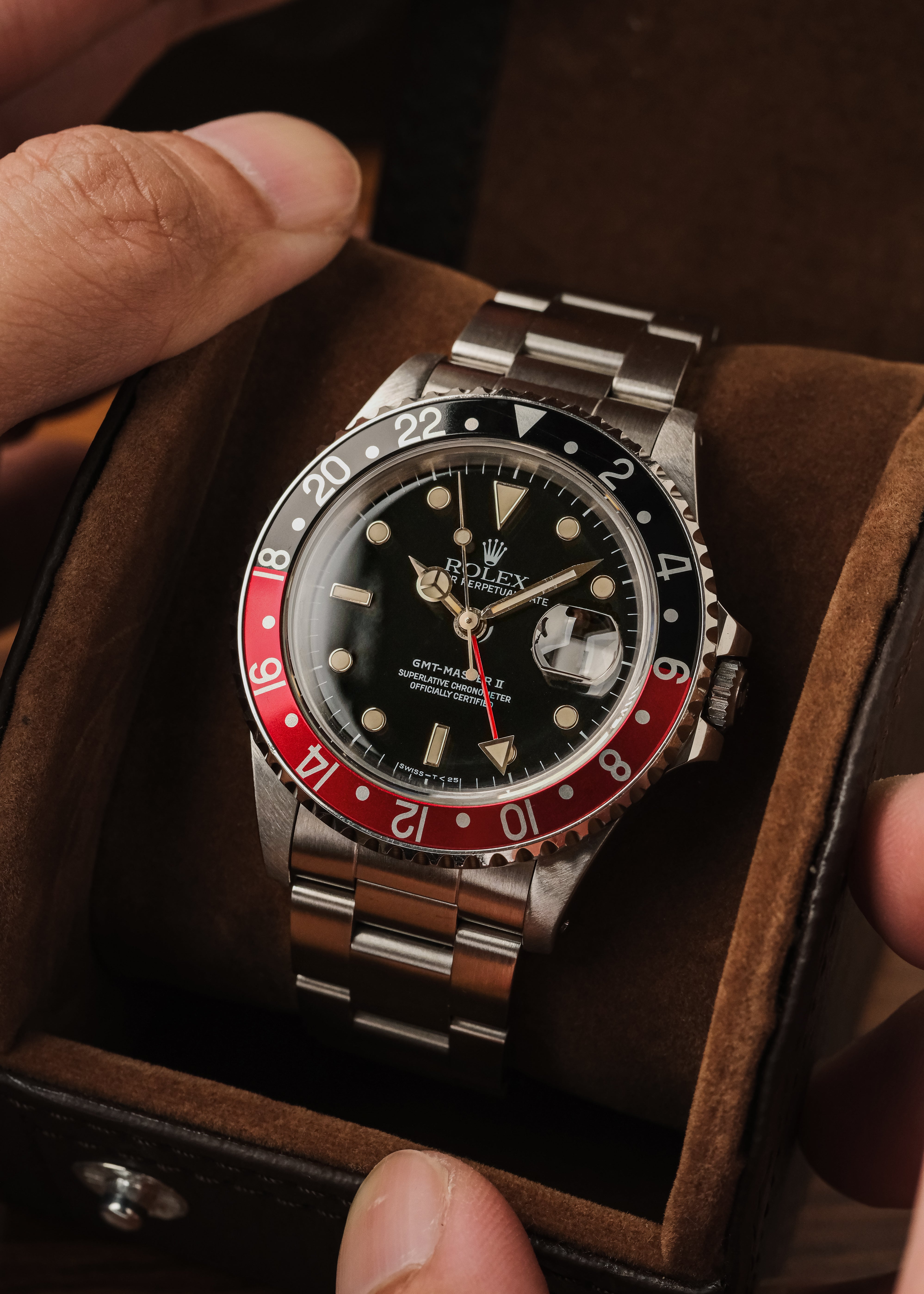 1988 Rolex GMT Master II "Coke" (Box & Papers)