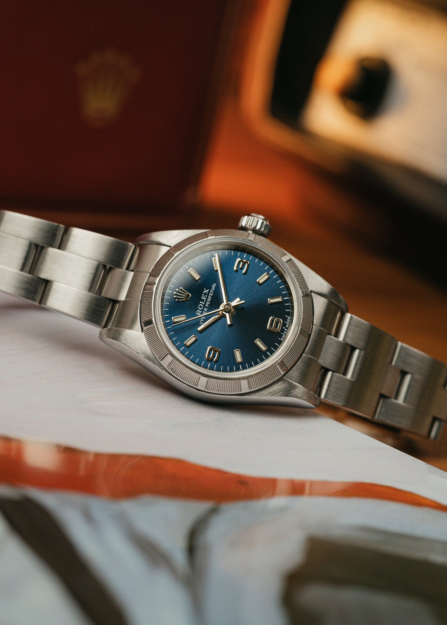 2000s Rolex Lady-Oyster Perpetual (Box & Papers)