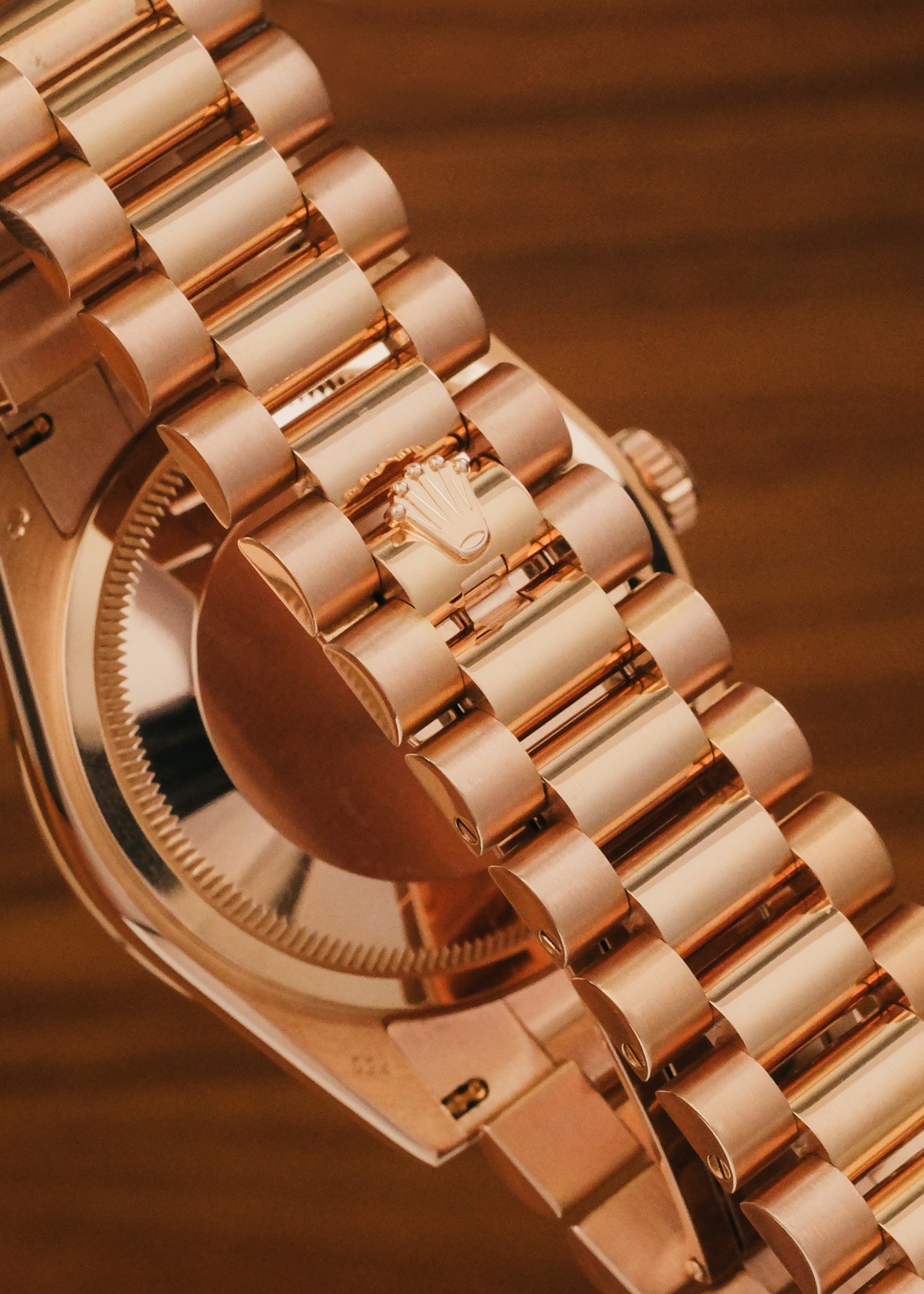 2016 Rolex Day-Date Everose 18K Gold (Box & Papers)