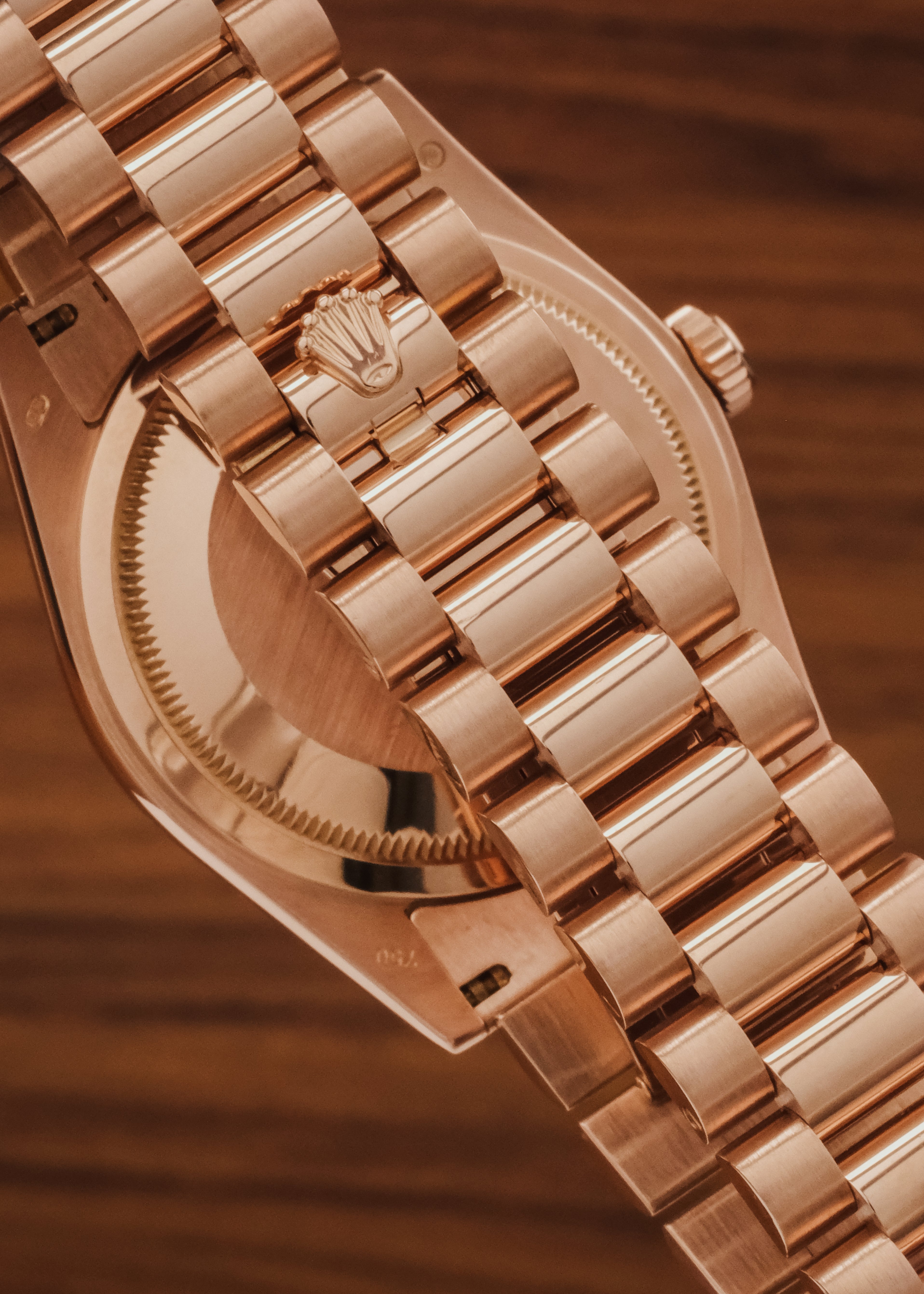 2012 Rolex Day Date Everose 18K Gold (Box & Papers)