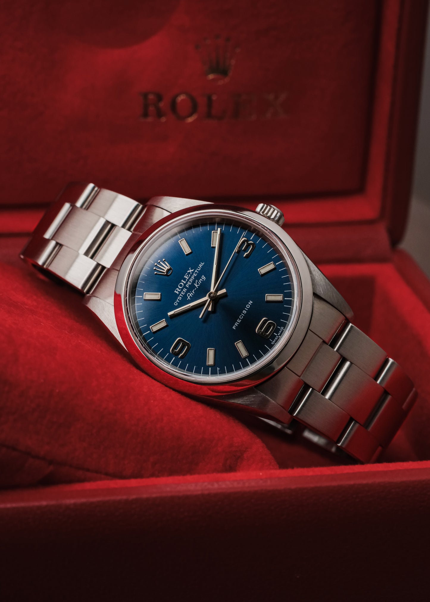 1999 Rolex Air-King (Box & Papers)