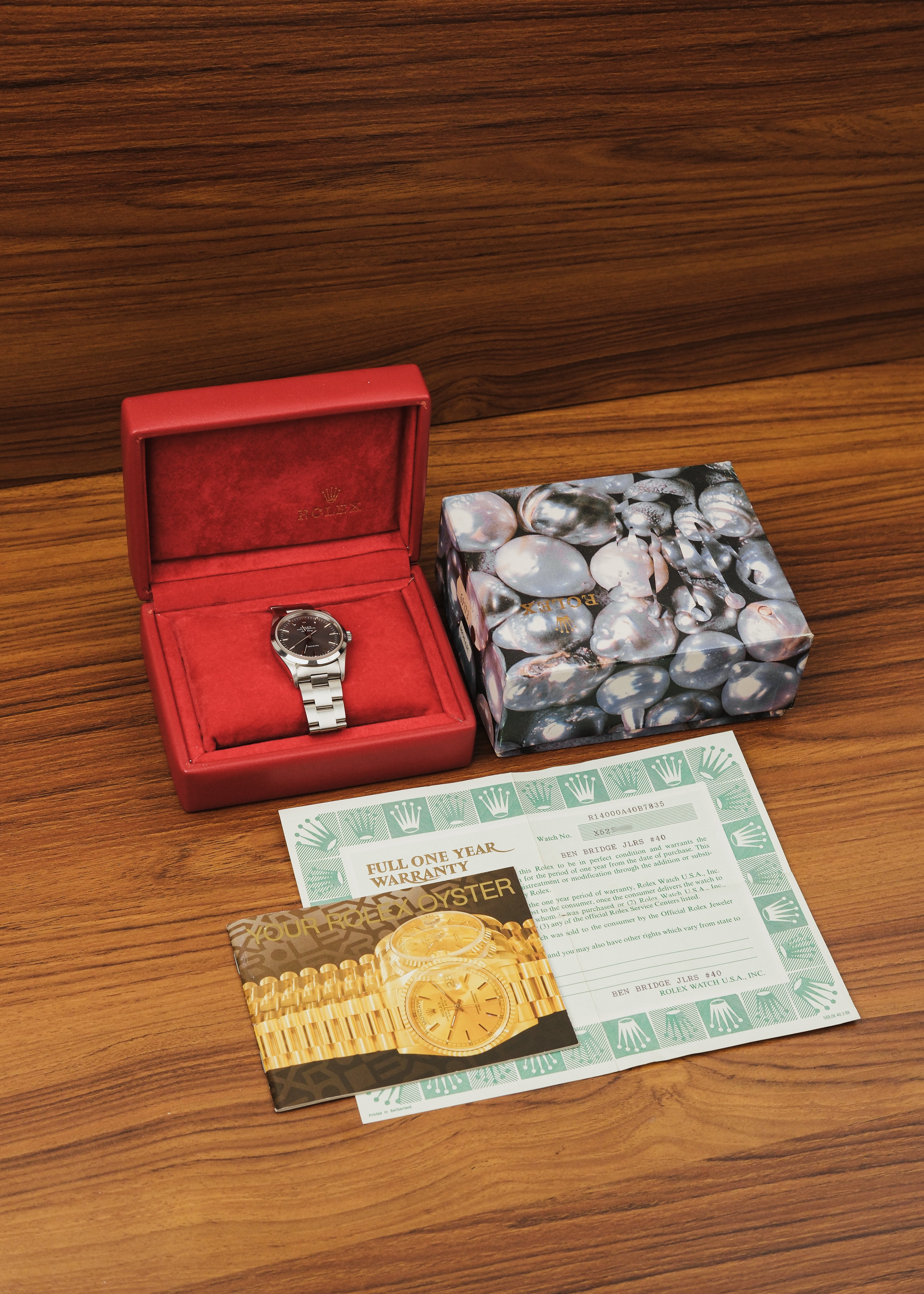 1992 Rolex Air-King (Box & Papers)