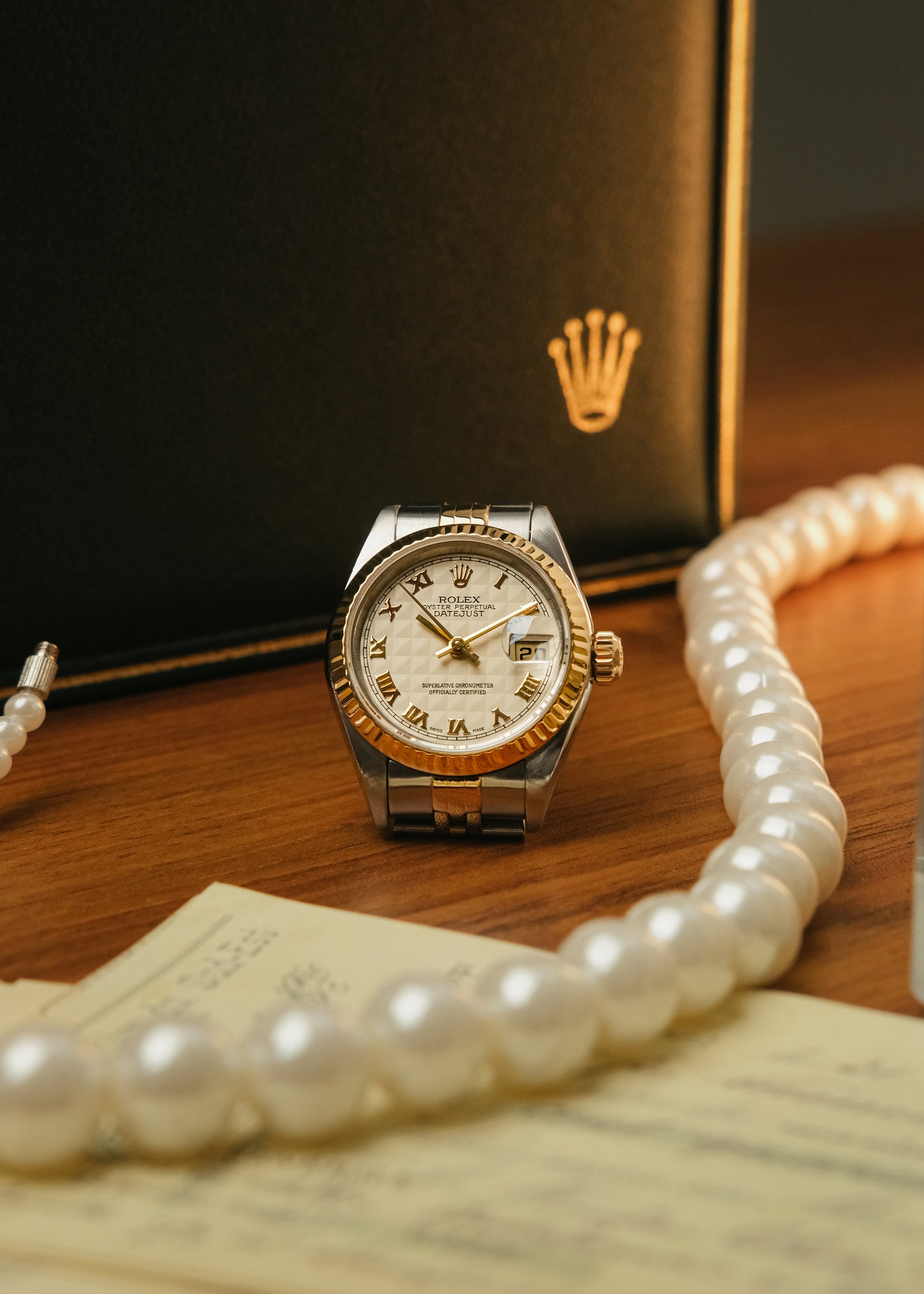 2000 Rolex Lady-Datejust "Pyramid Dial" (Box)