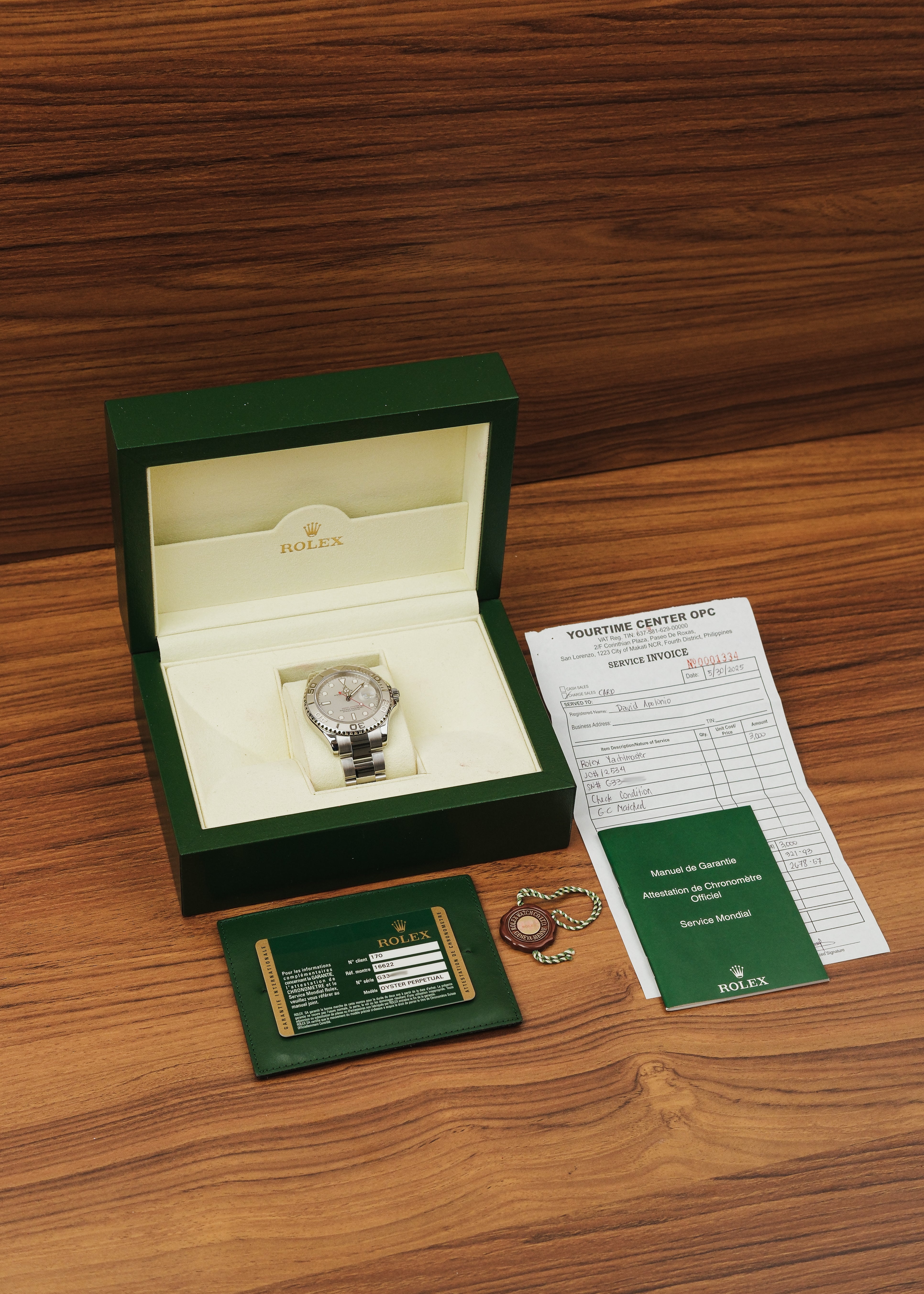 2012 Rolex Yachtmaster (Box & Papers)