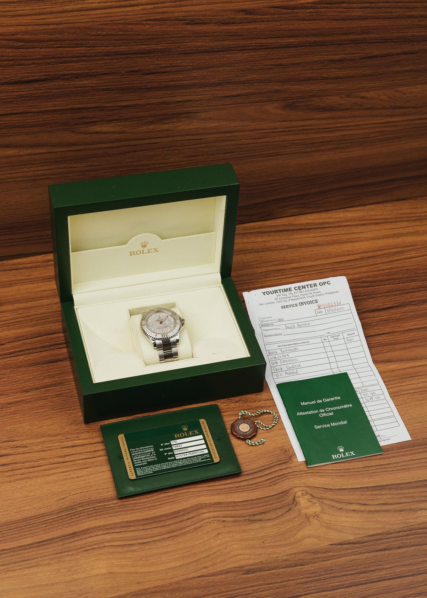 2012 Rolex Yachtmaster (Box & Papers)