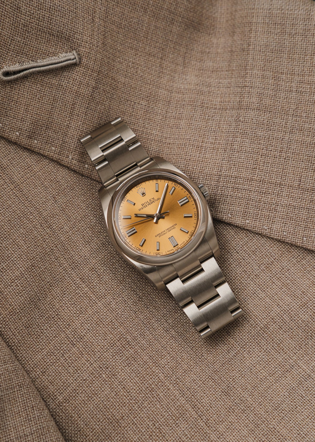 2018 Rolex Oyster Perpetual "White Grape"