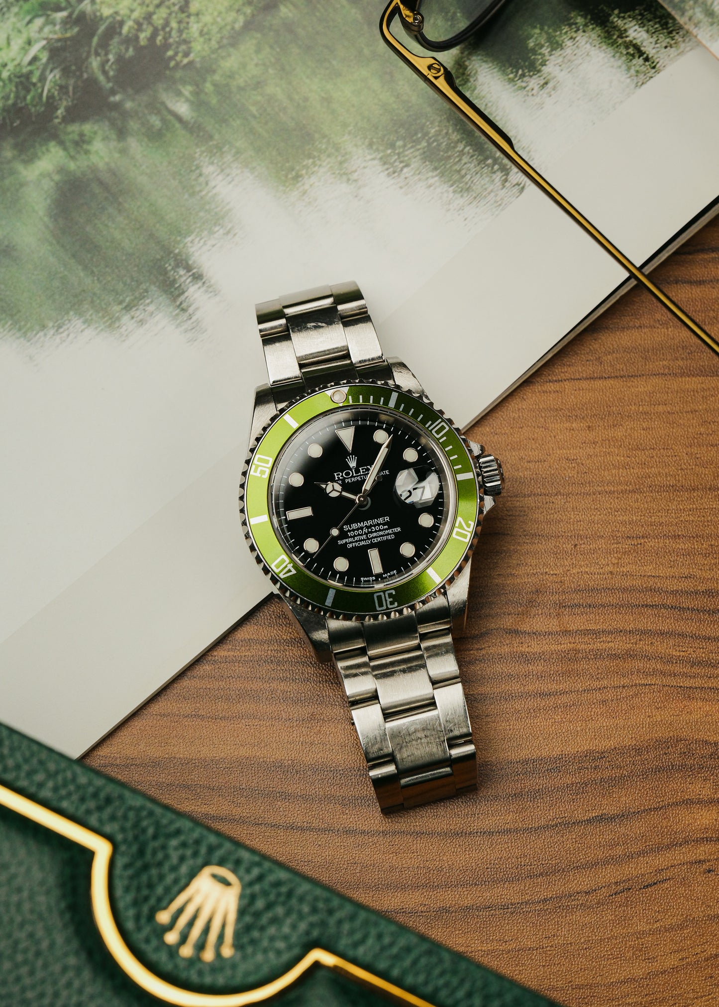 2003 Rolex Submariner "Kermit" (Box & Papers)