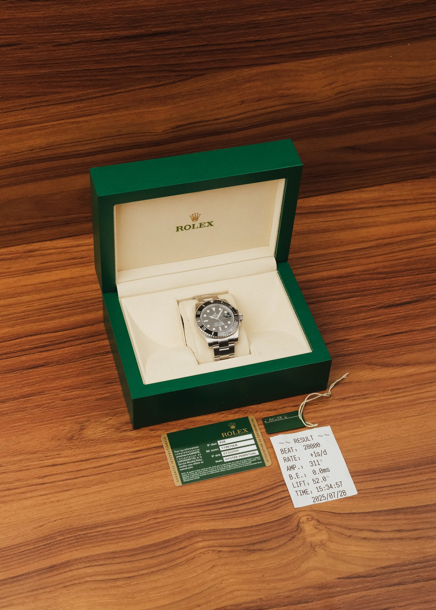 2011 Rolex Submariner (Box & Papers)