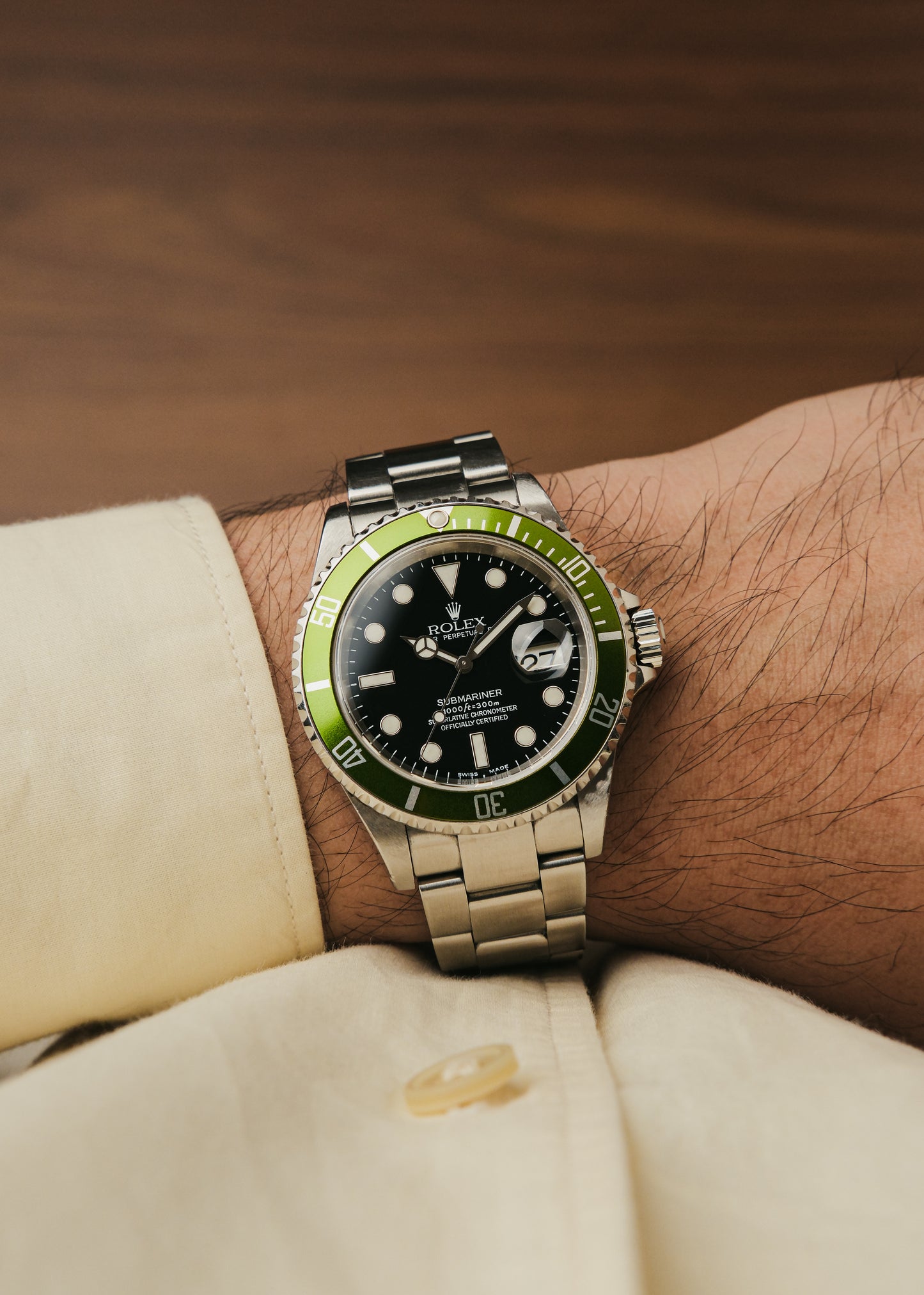 2003 Rolex Submariner "Kermit" (Box & Papers)