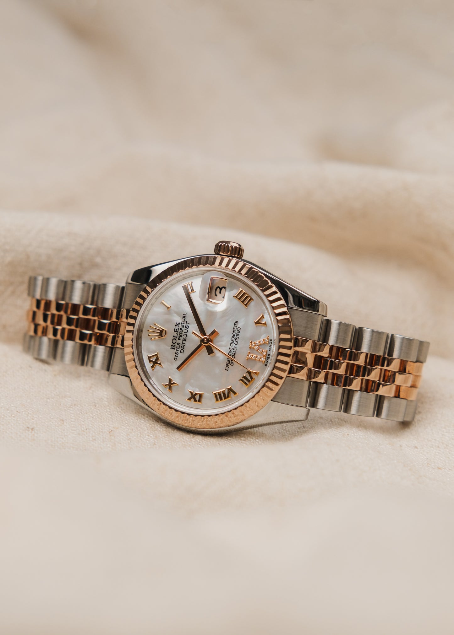 2019 Rolex Datejust "Mother of Pearl, Diamond VI"