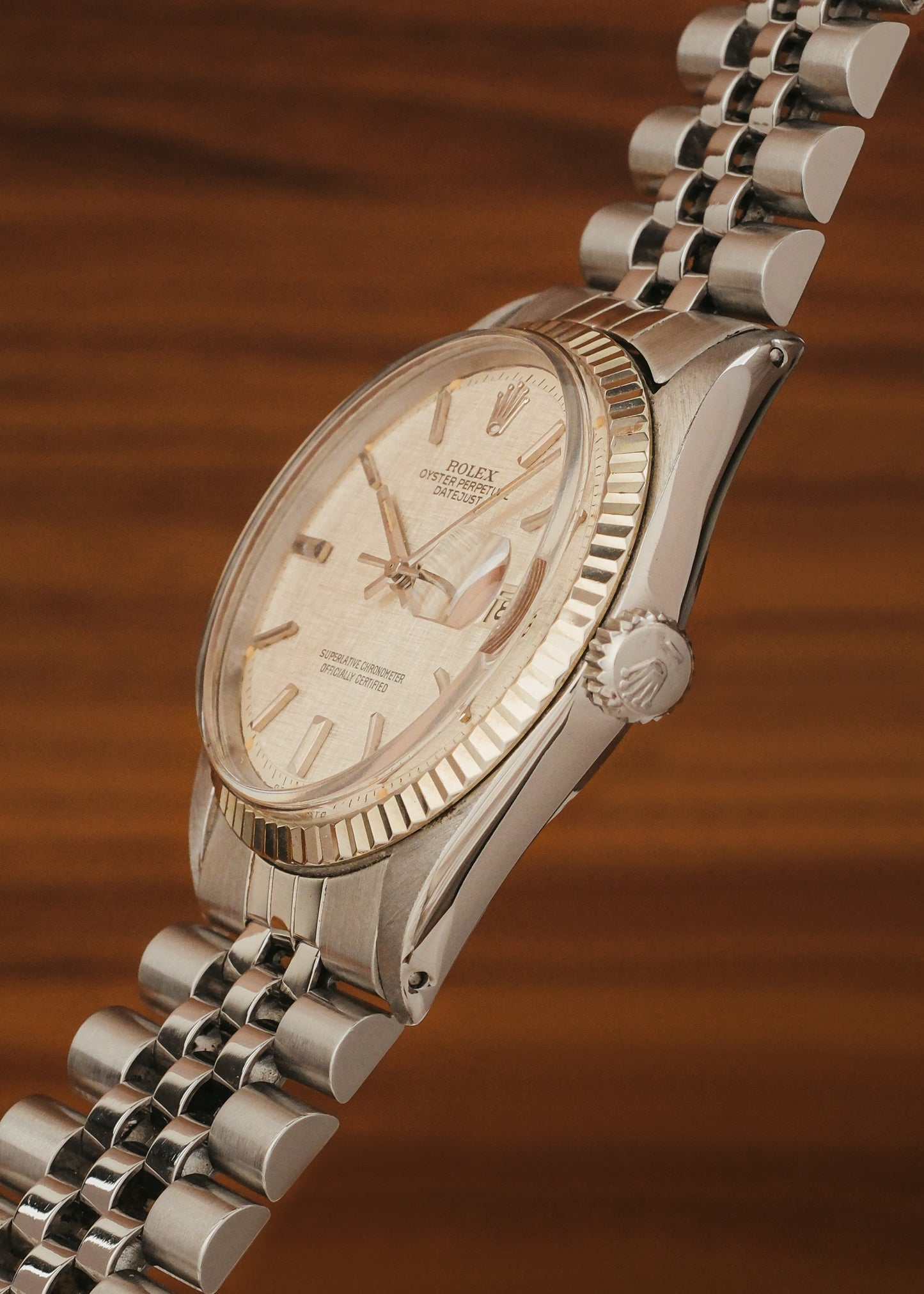 1979 Rolex Datejust "Linen Sigma Dial" (Box)
