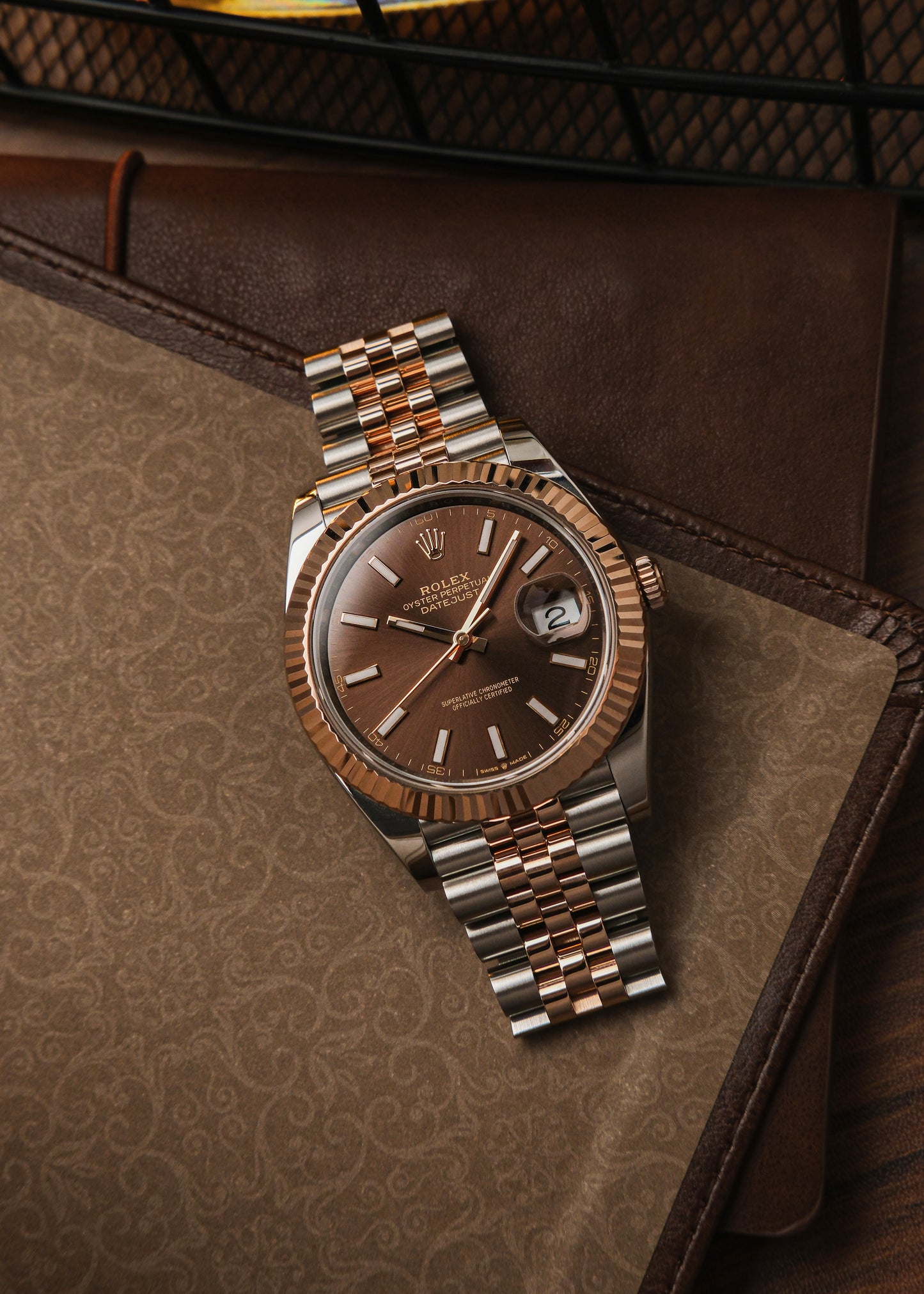 2025 Rolex Datejust "Choco" (Box & Papers)