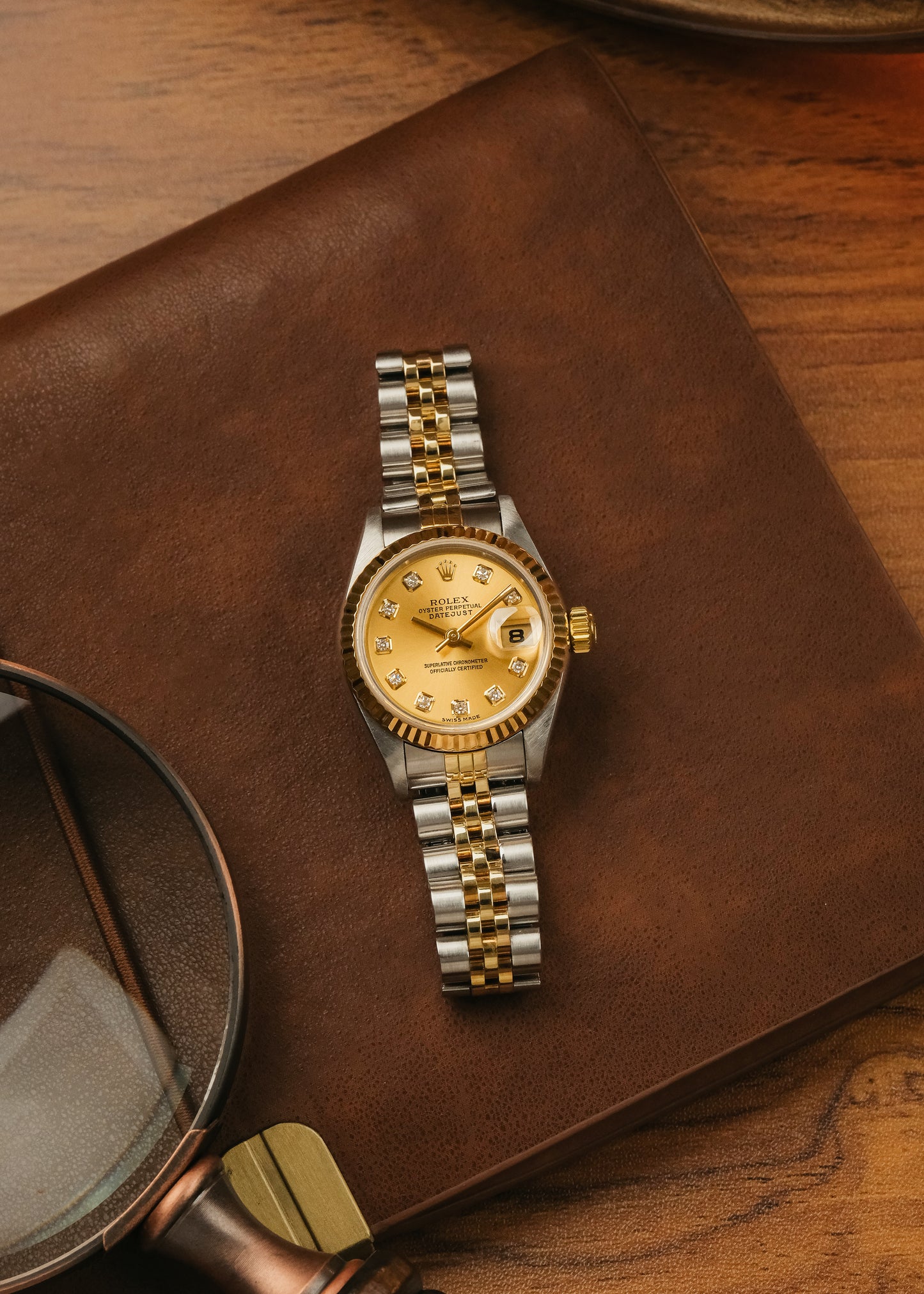 2000s Rolex Lady-Datejust "Big Diamonds" (Box)
