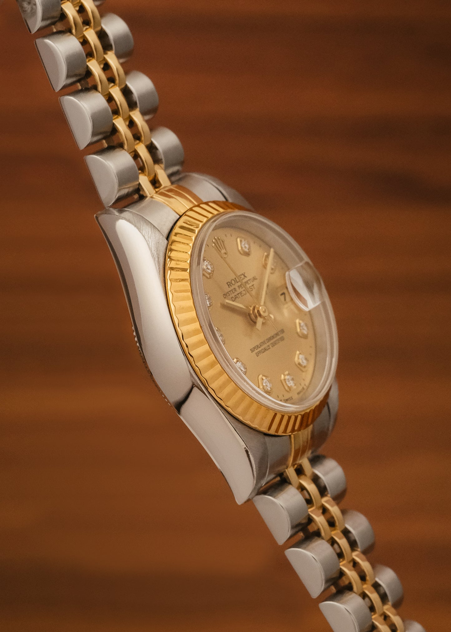2000s Rolex Lady-Datejust "Big Diamonds" (Box)