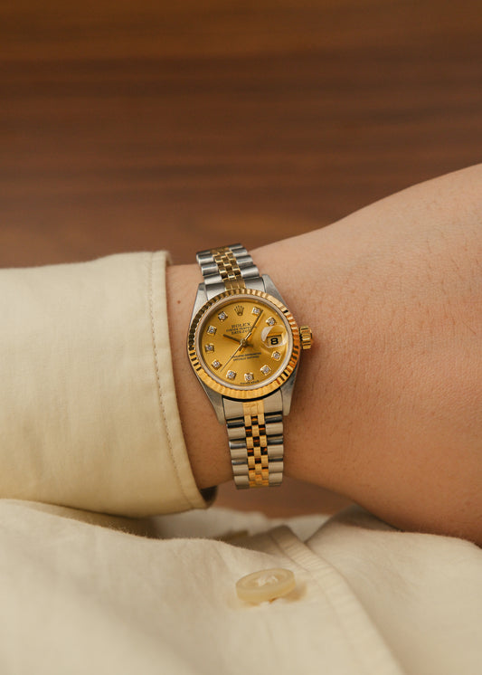 2000s Rolex Lady-Datejust "Big Diamonds" (Box)