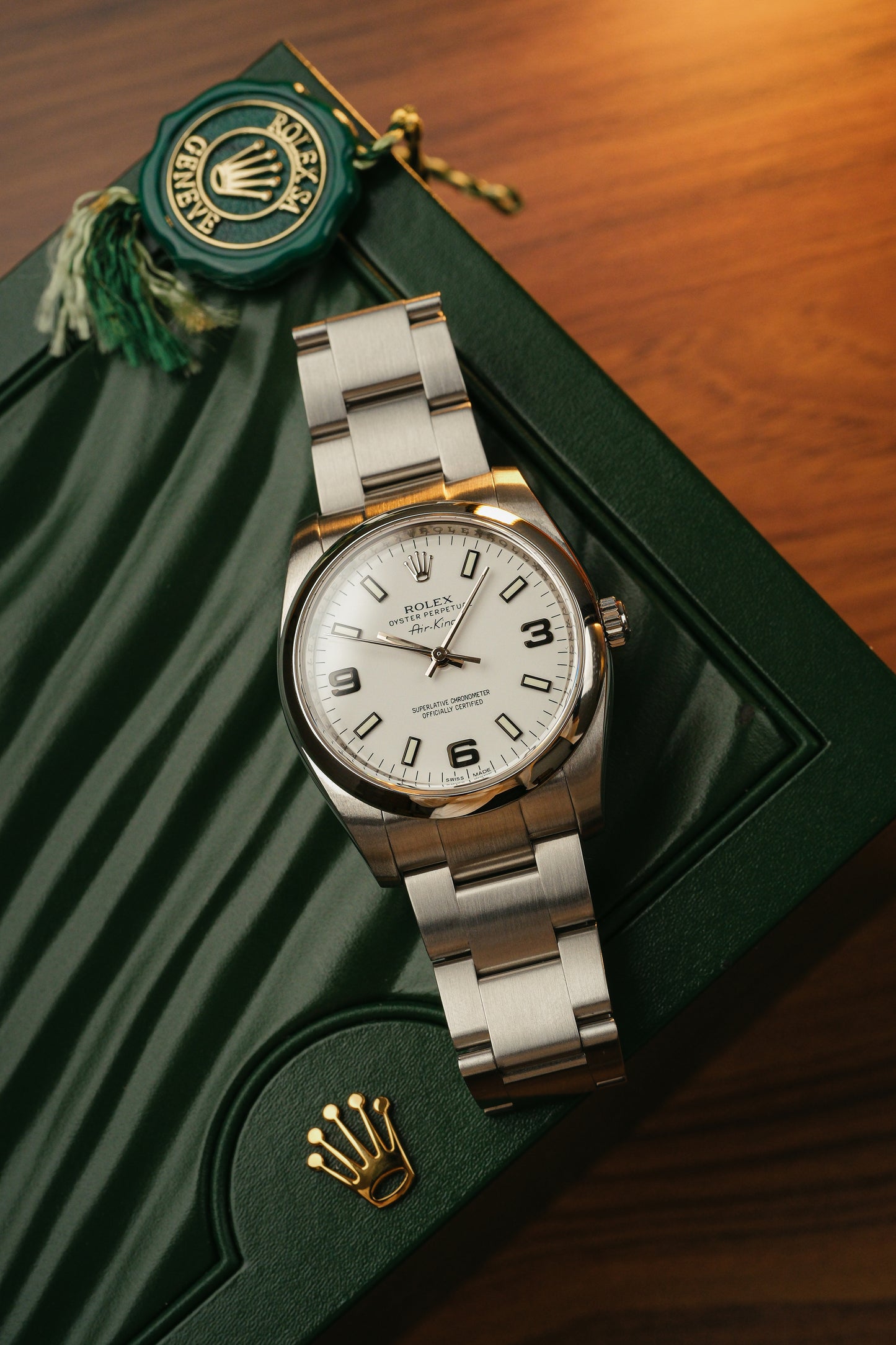 2015 Rolex Air-King (Box & Papers)