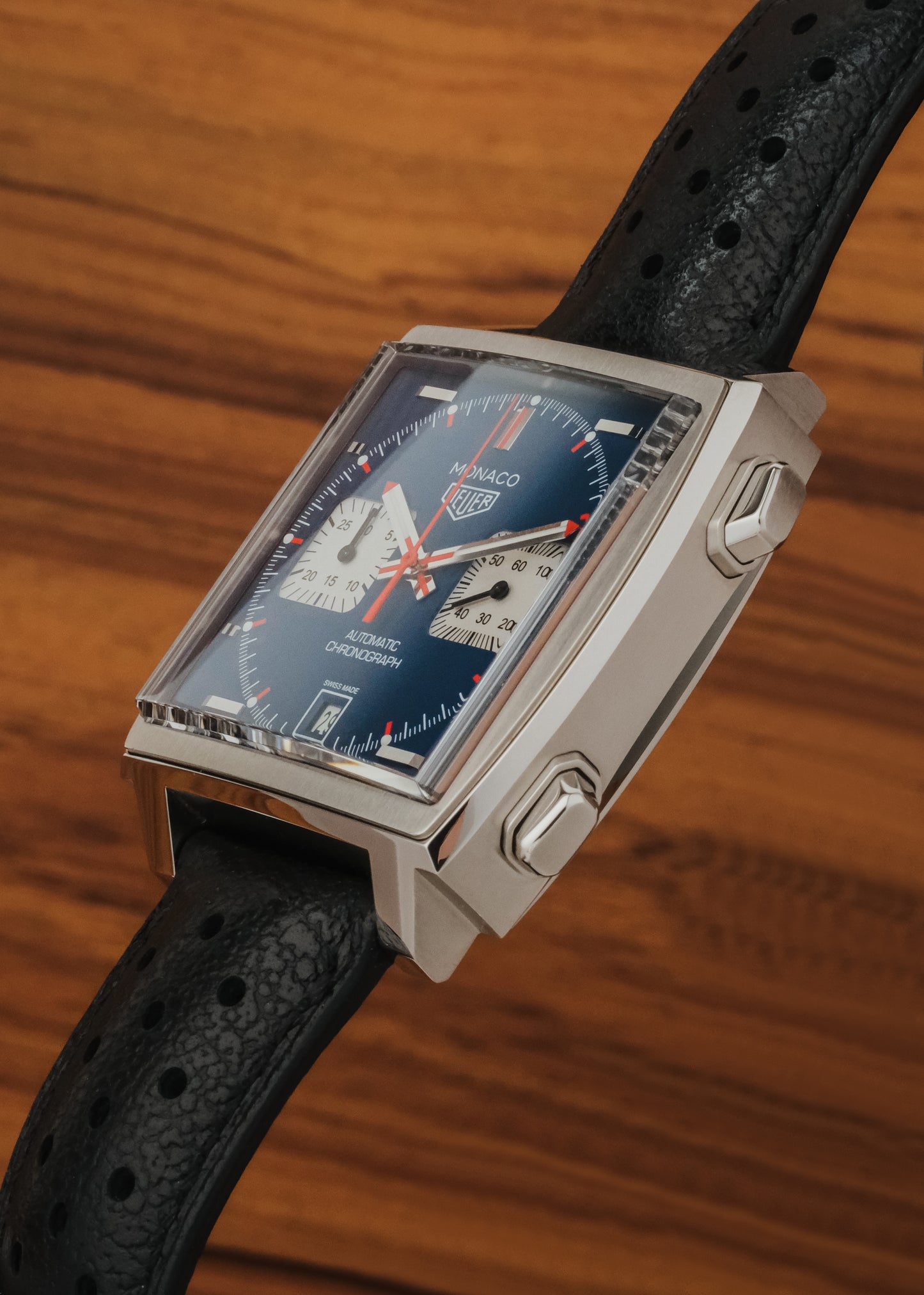 2000s Tag Heuer Monaco "Steve McQueen" (Box & Papers)