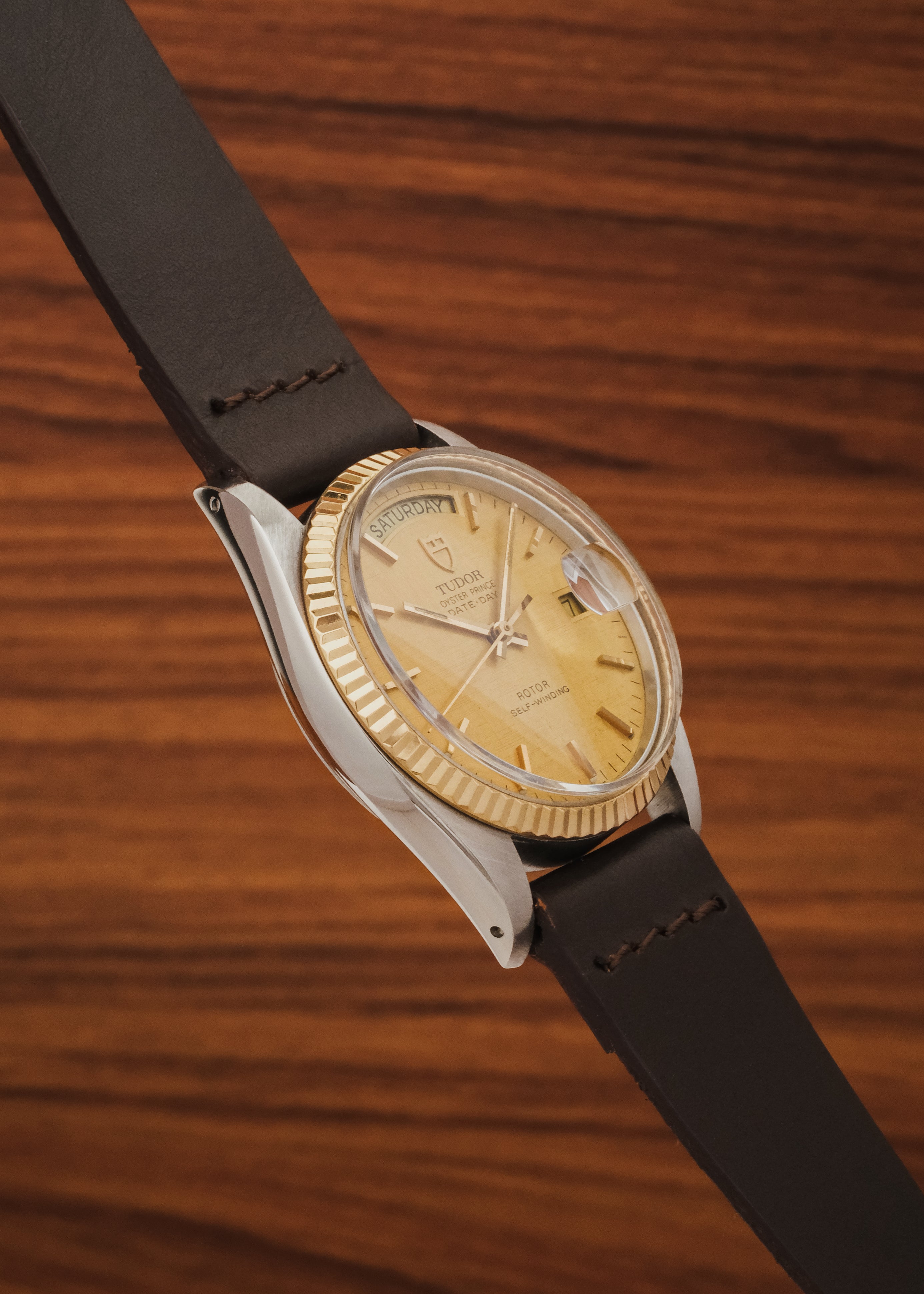 1993 Tudor Date Day "Linen Dial"