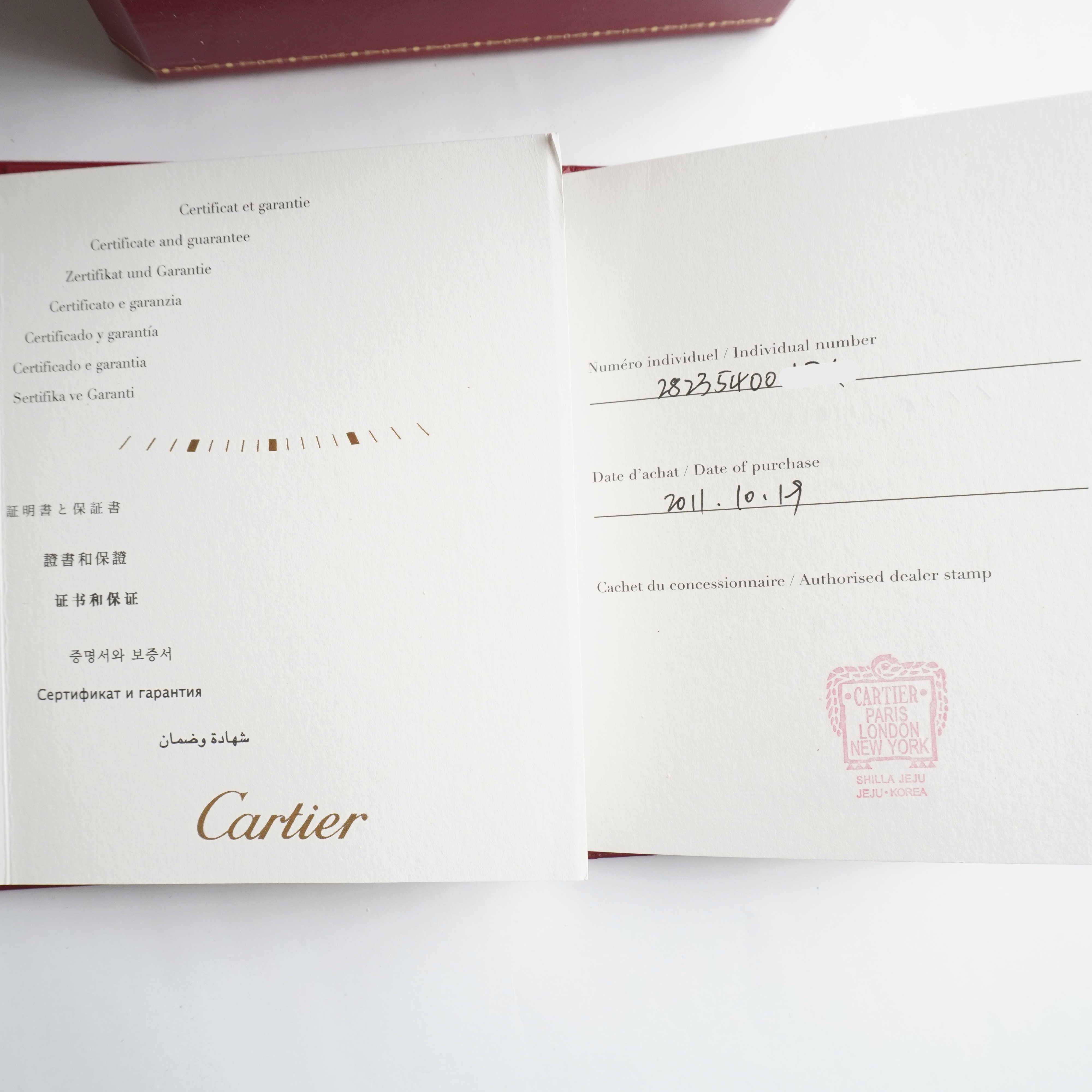 2011 Cartier Santos Galbee XL (Full Set)