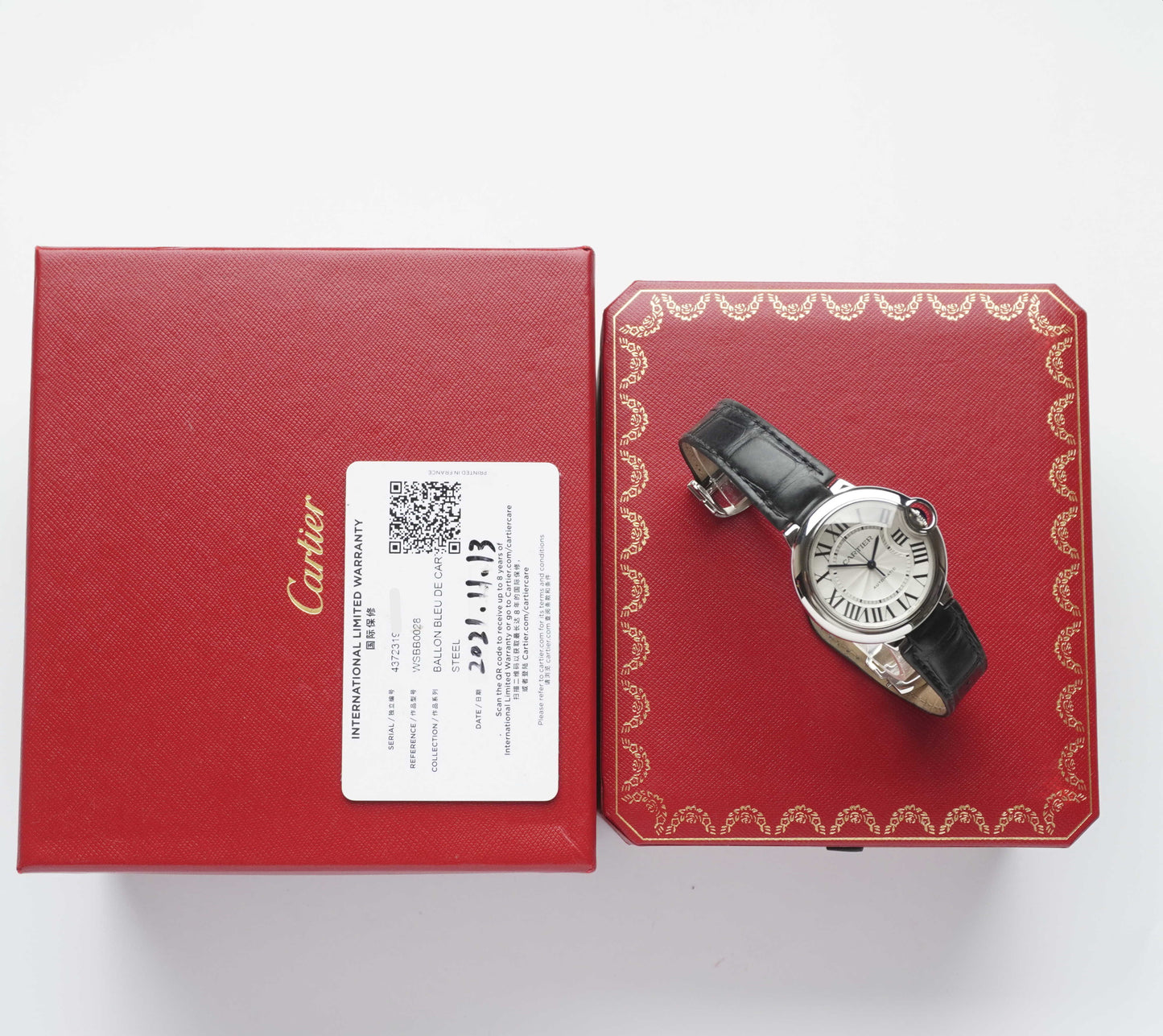 2021 Cartier Ballon Bleu (Box & Papers)