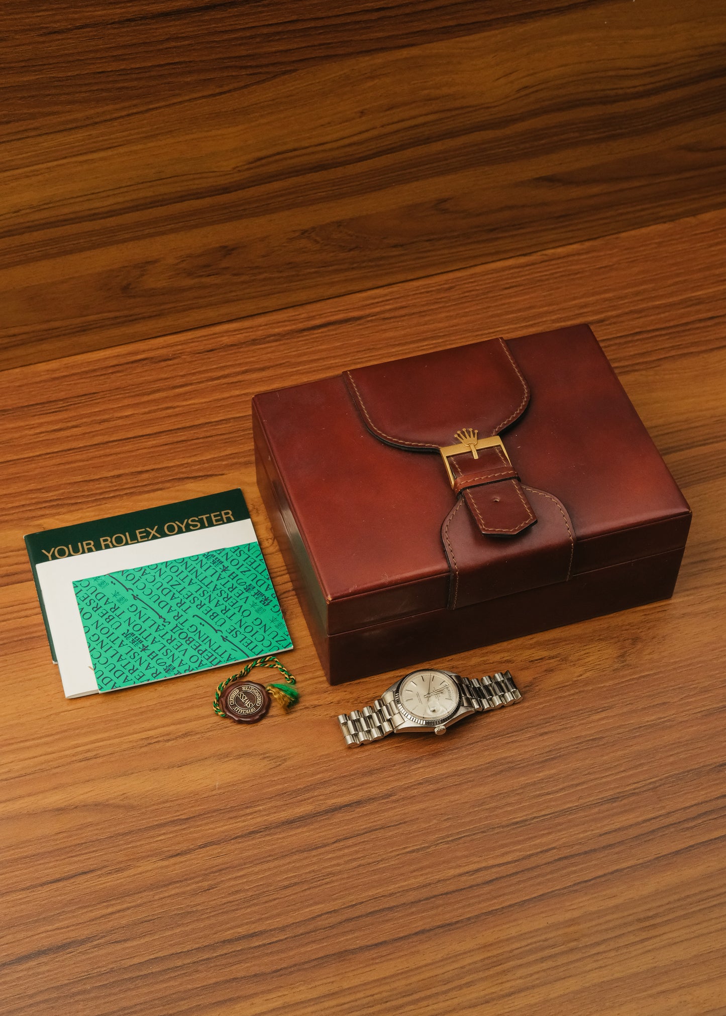 1970 Rolex Day-Date 18K Gold "Double-Dash Dial" (Box)