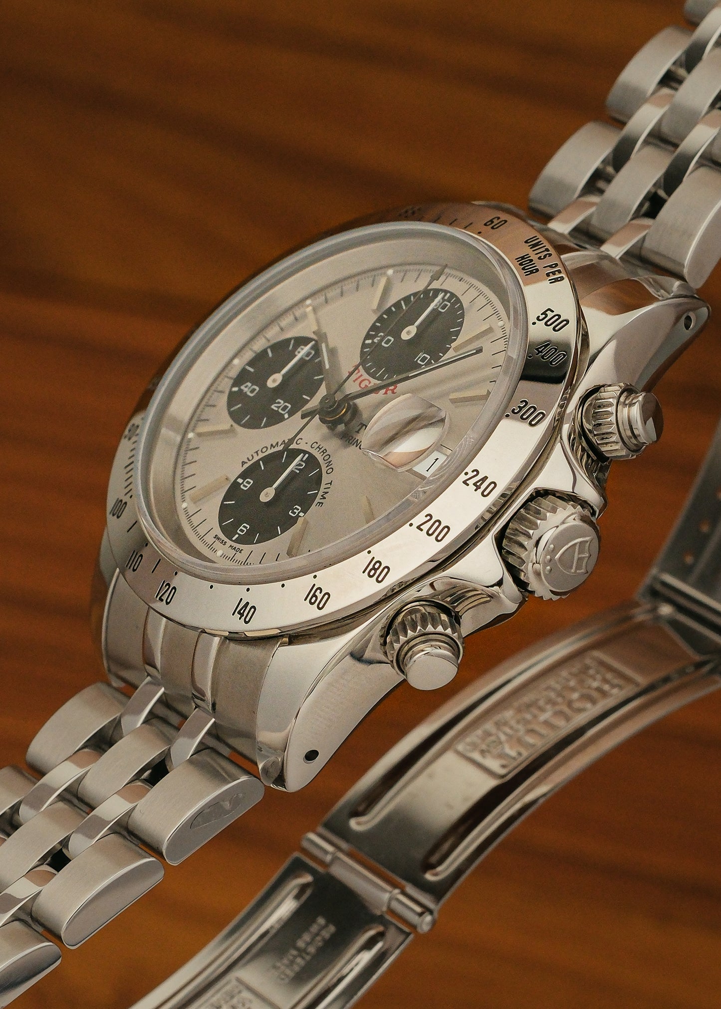 2000 Tudor Prince Date Chronograph "Panda Dial" (Box & Papers)