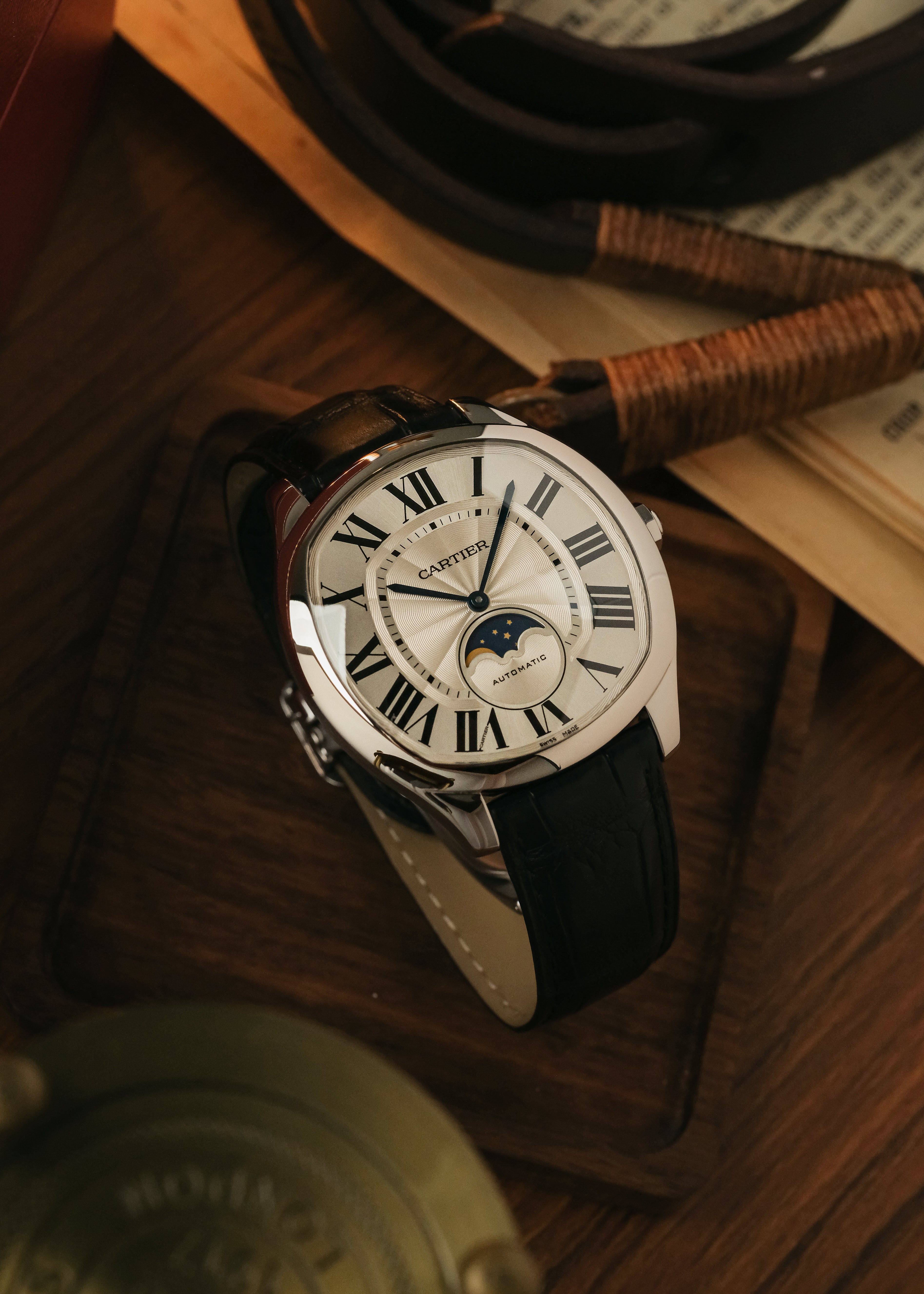 2017 Drive de Cartier Moon Phases (Box & Papers)