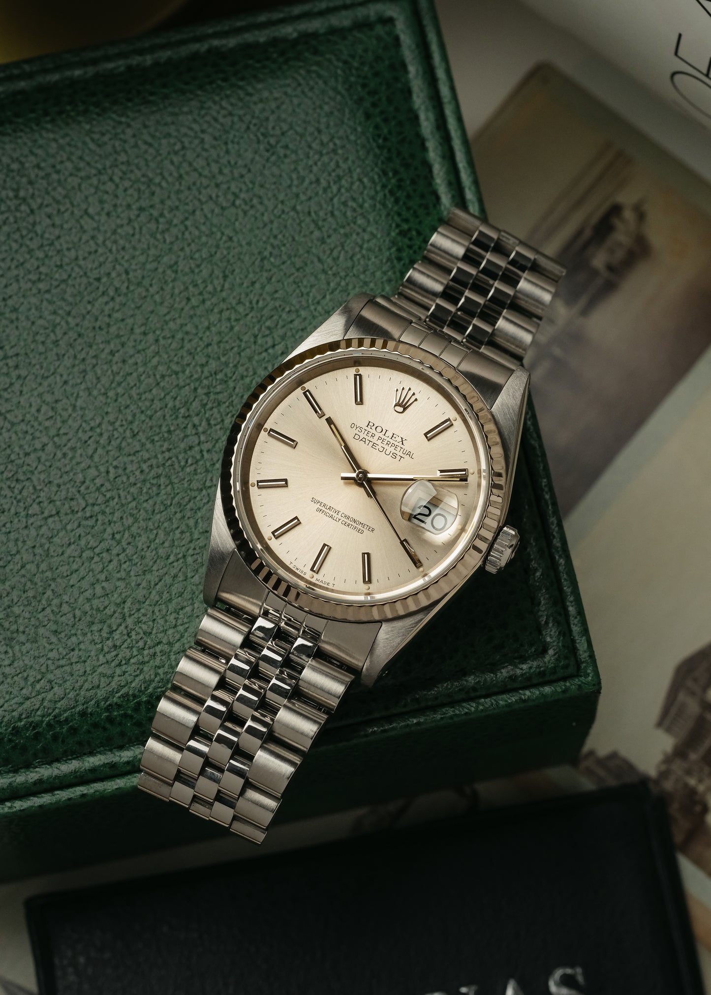 1990 Rolex Datejust "77777 Serial" (Box)