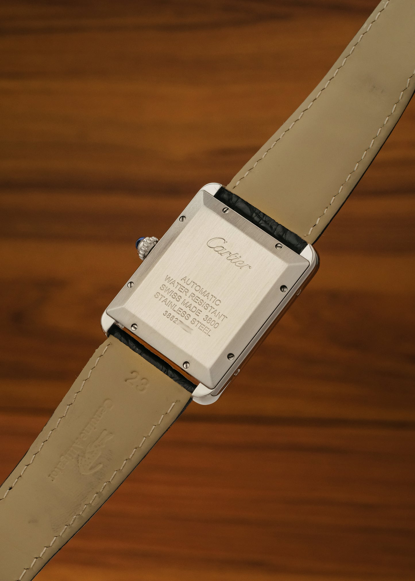 Cartier Tank Solo XL w/ Aftermarket Diamond Setting (Box)