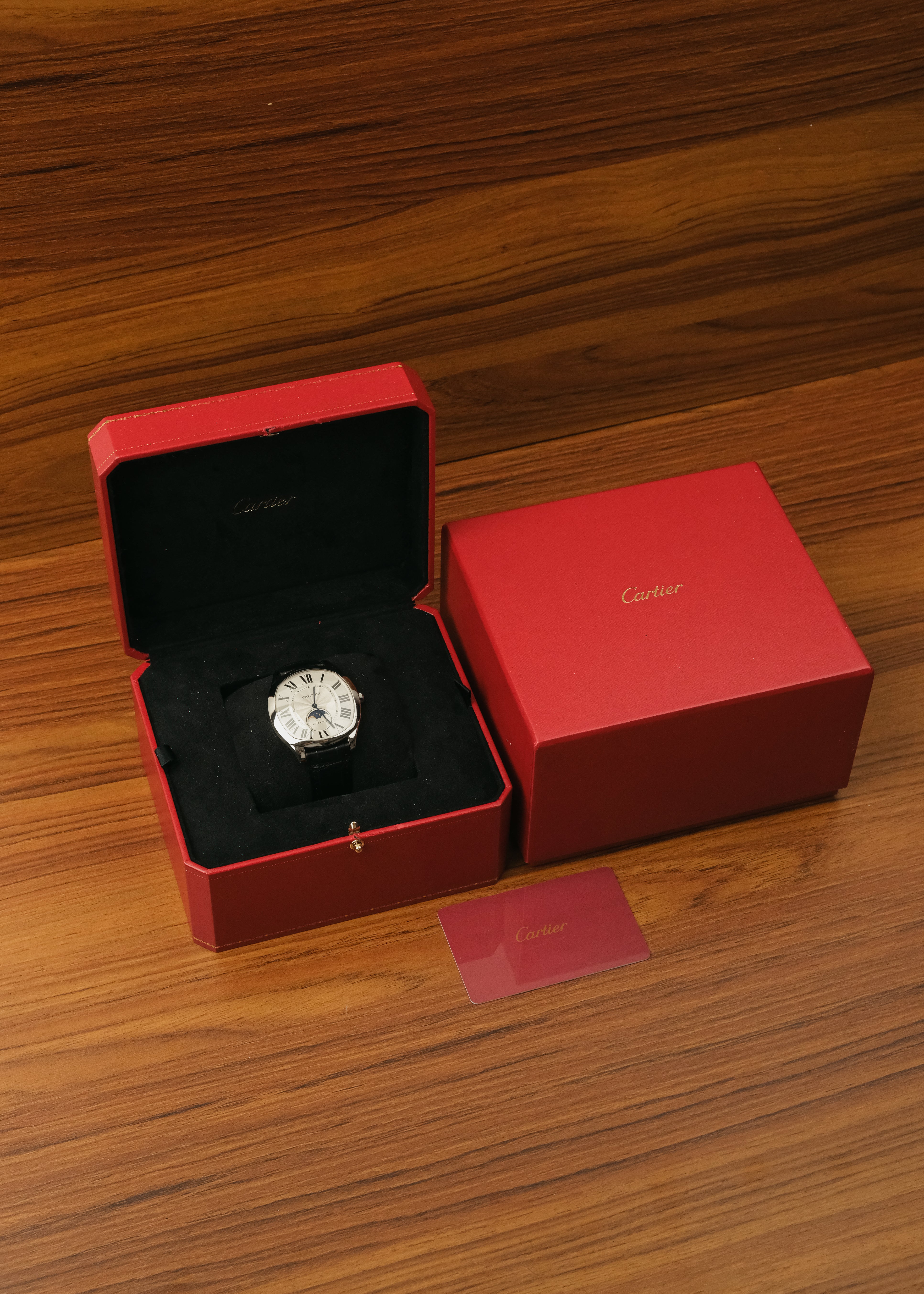2017 Drive de Cartier Moon Phases (Box & Papers)