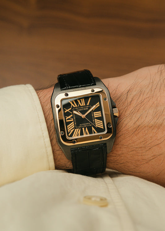 2023 Cartier Santos 100 (Box & Papers)