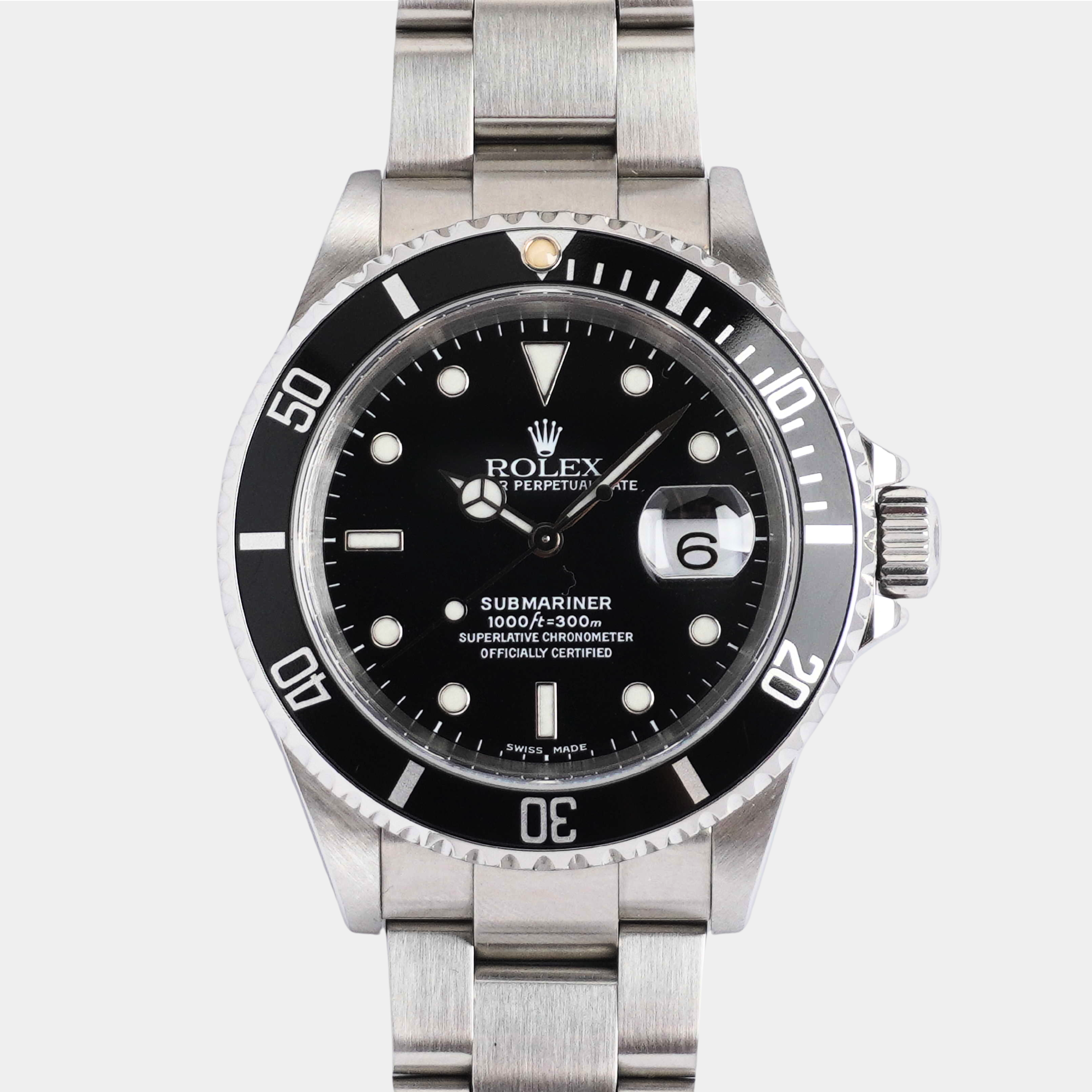 1999 Rolex Submariner (w/ Certificate)