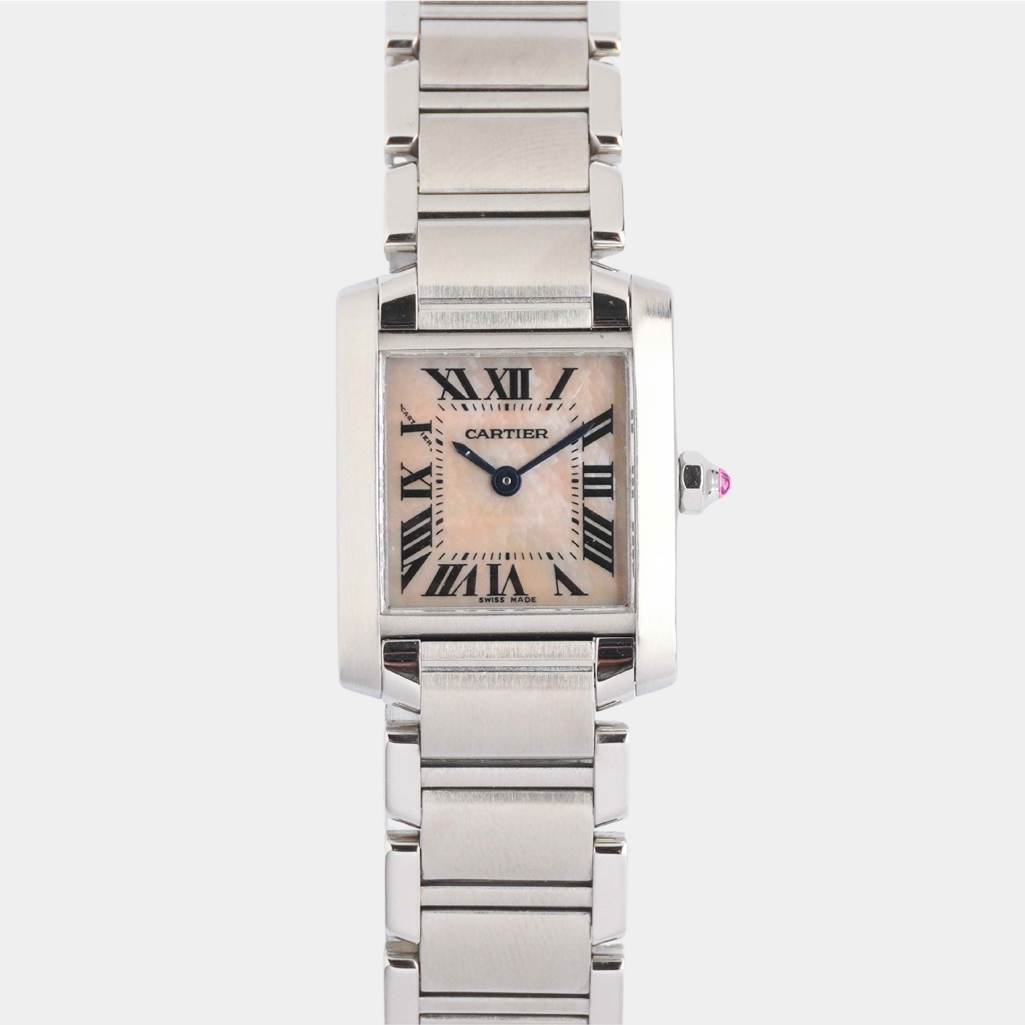 Cartier Tank Francaise "Mother of Pearl" (Boxes & Booklet)