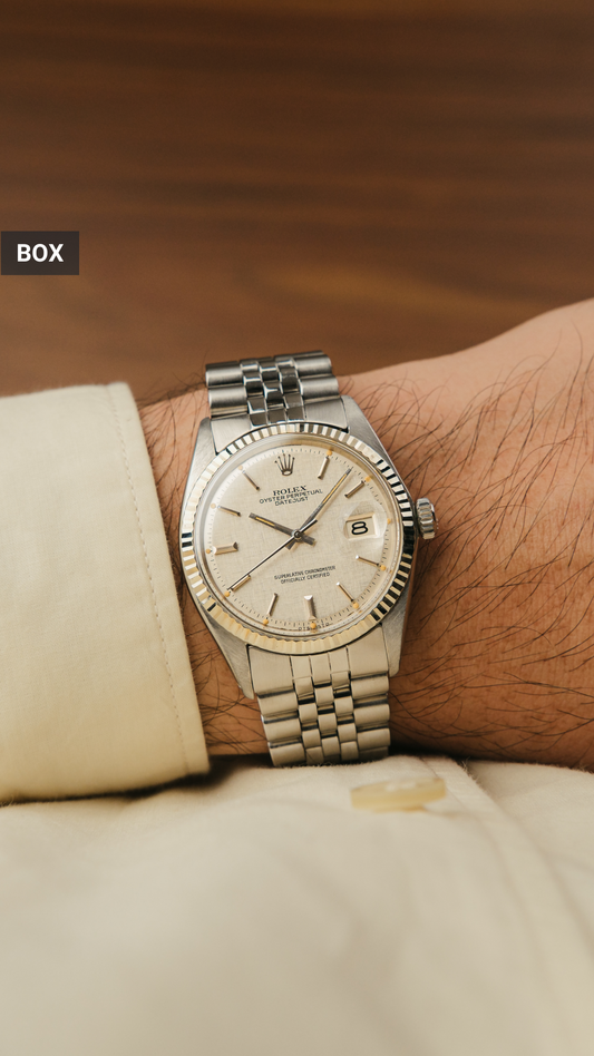 1979 Rolex Datejust "Linen Sigma Dial"