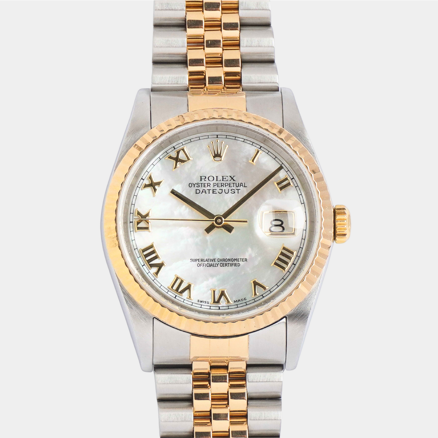 Rolex Datejust "Mother of Pearl" (Boxes / Certificate / Booklets)