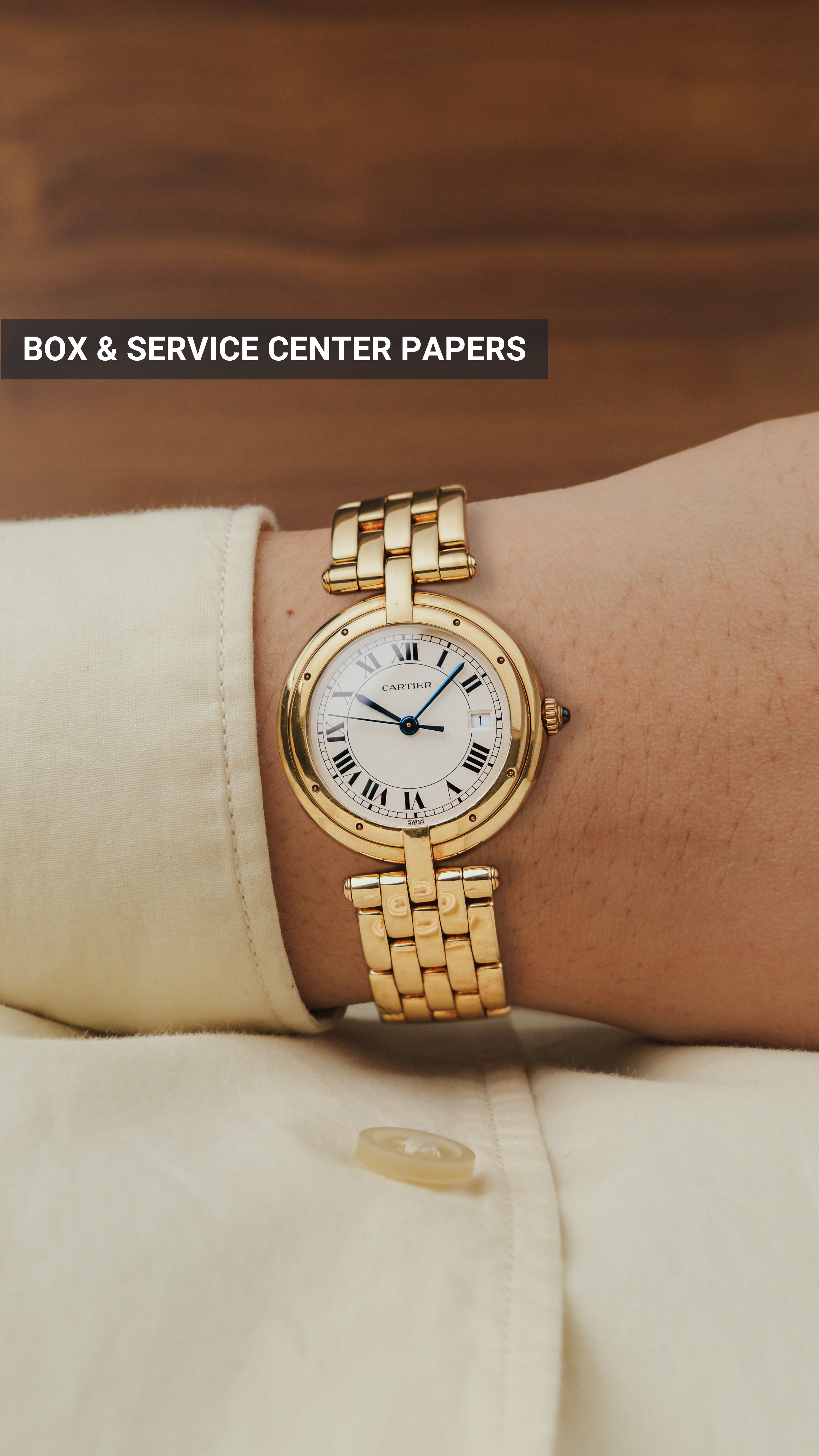 1990s Cartier Panthere Vendome 18K Gold