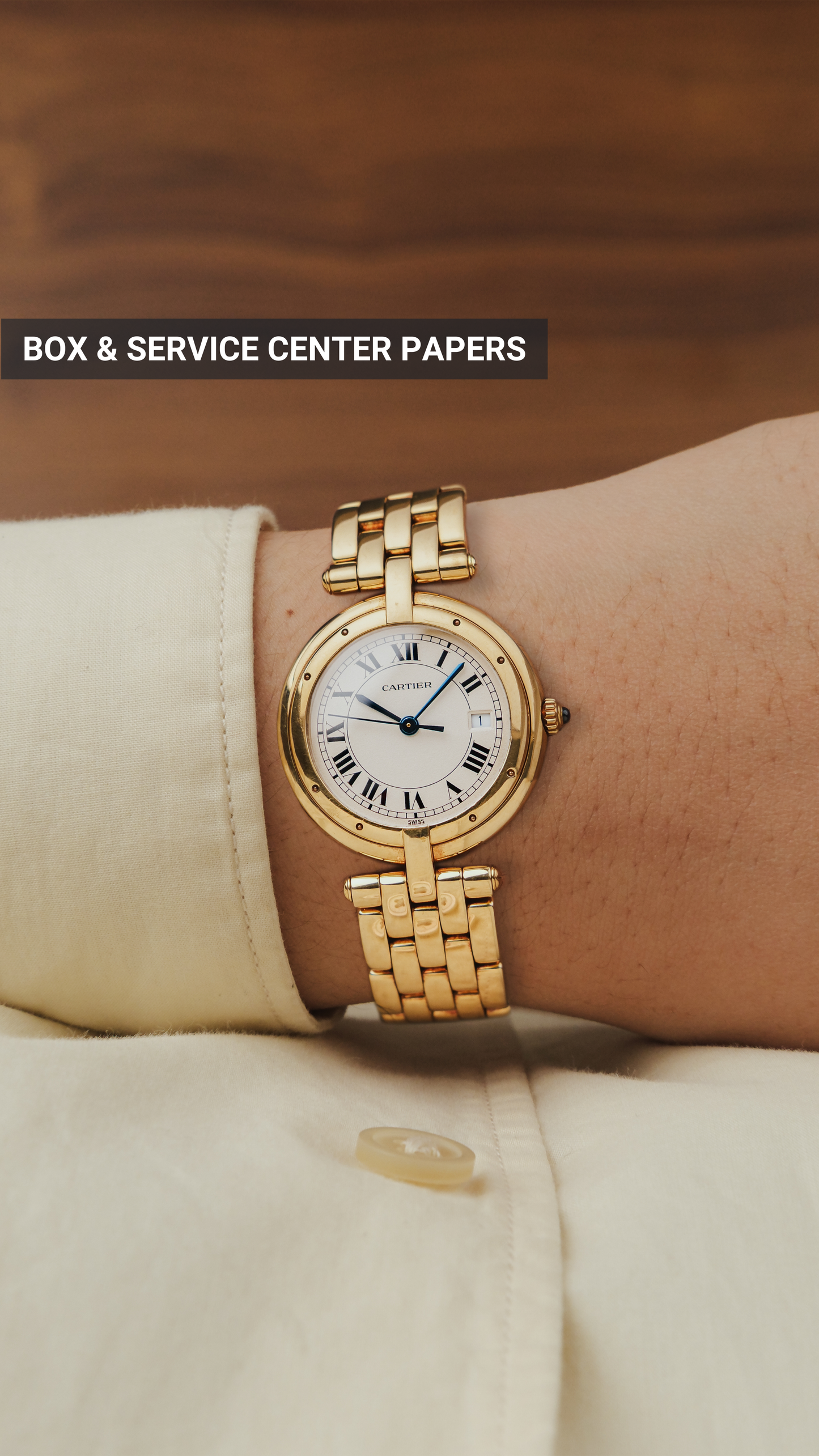 1990s Cartier Panthere Vendome 18K Gold