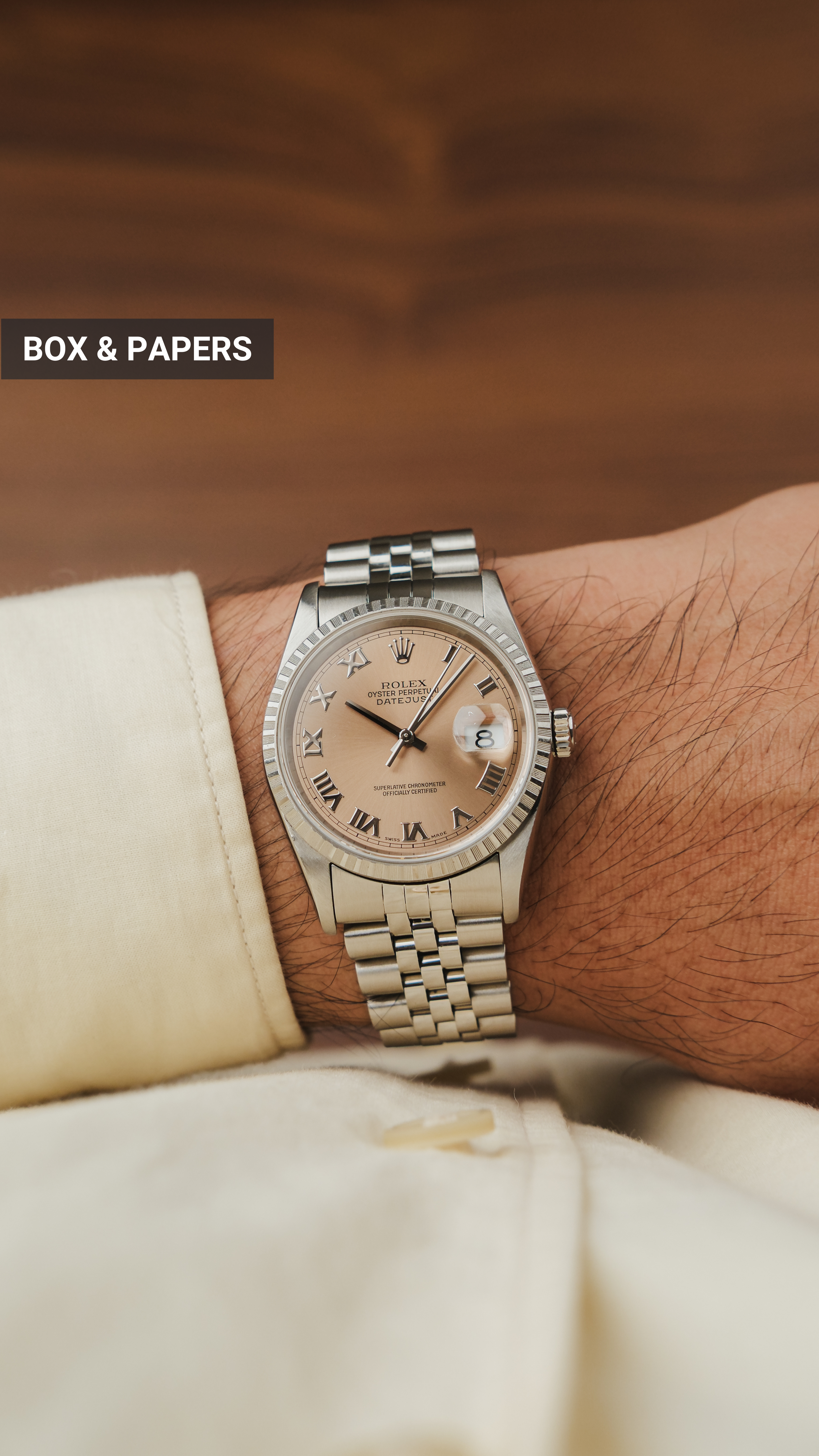 2000 Rolex Datejust "Salmon Dial"