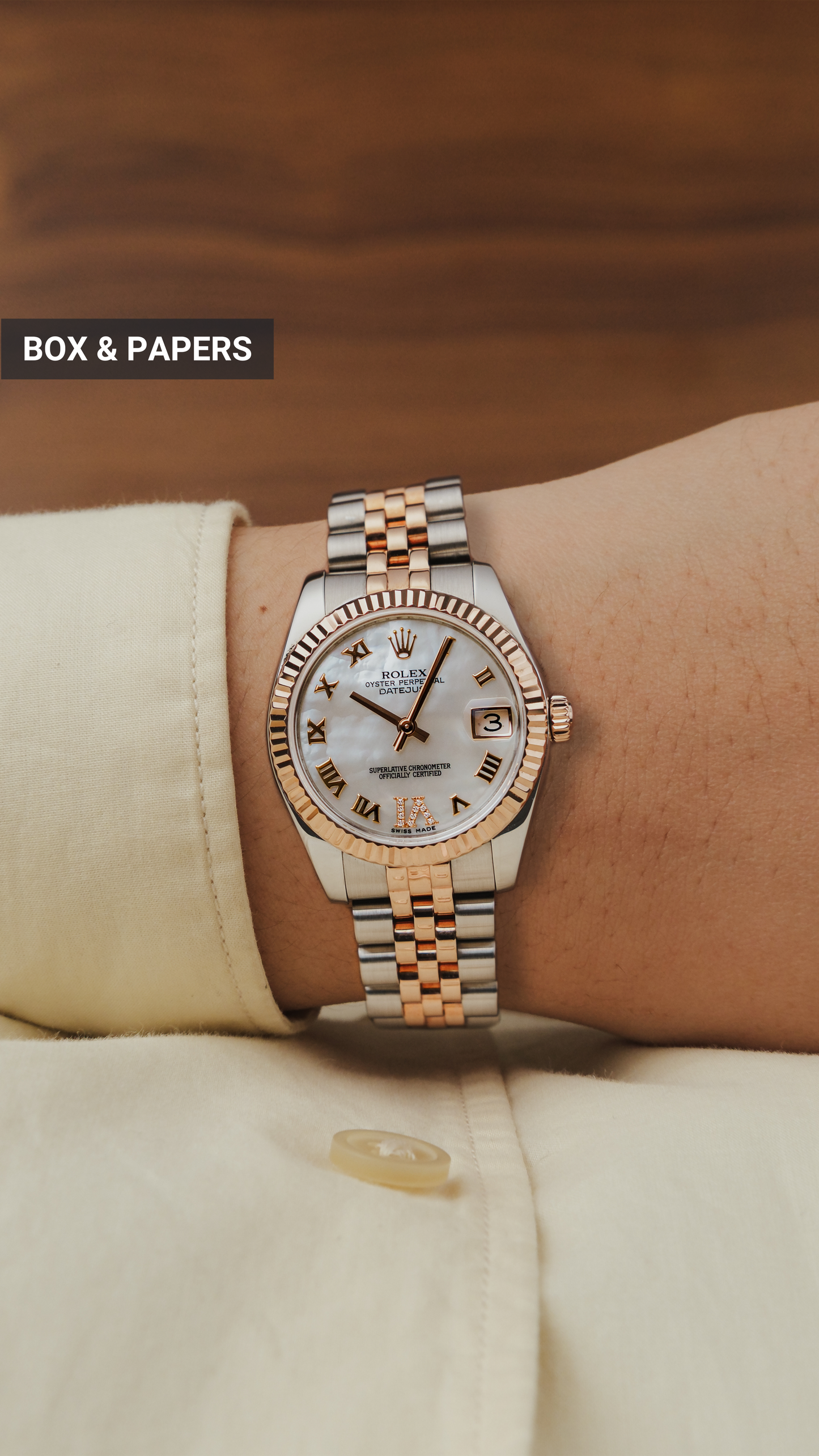 2019 Rolex Datejust "Mother of Pearl, Diamond VI"