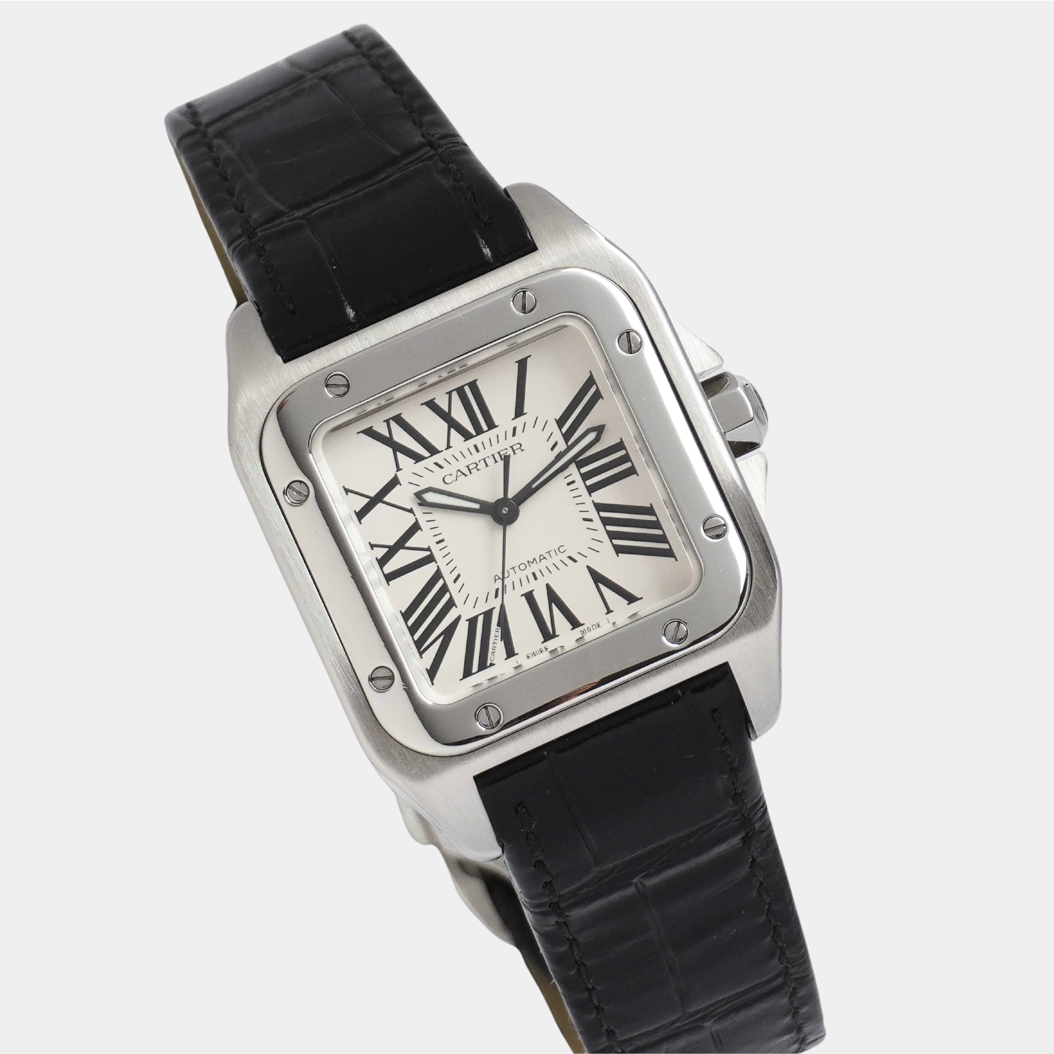 2014 Cartier Santos 100 Medium (Box / Certificate)