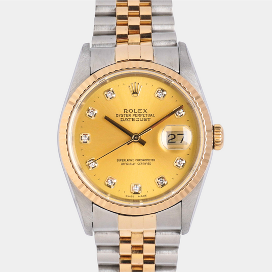 Rolex Datejust "Big Diamonds" (Papers)