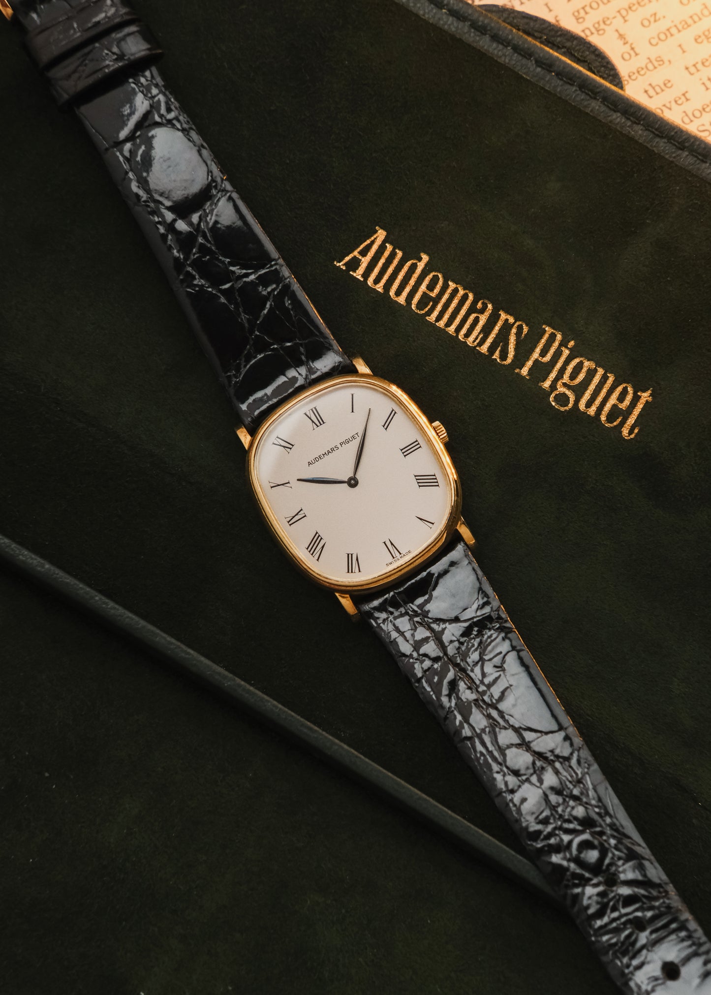 1990 Audemars Piguet Ellipse 18K Gold (Box & Papers)