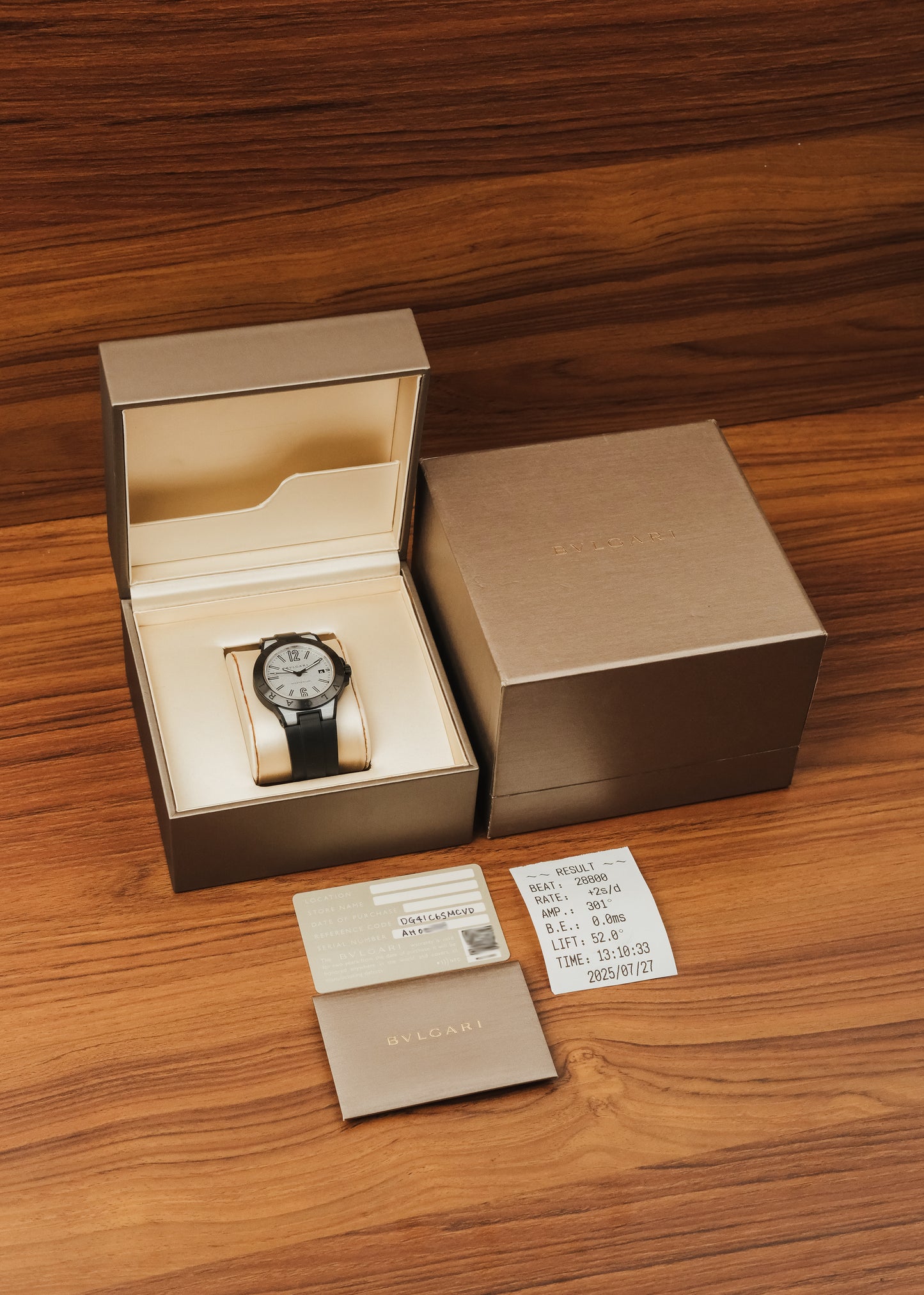 2000s Bvlgari Diagono (Box & Papers)