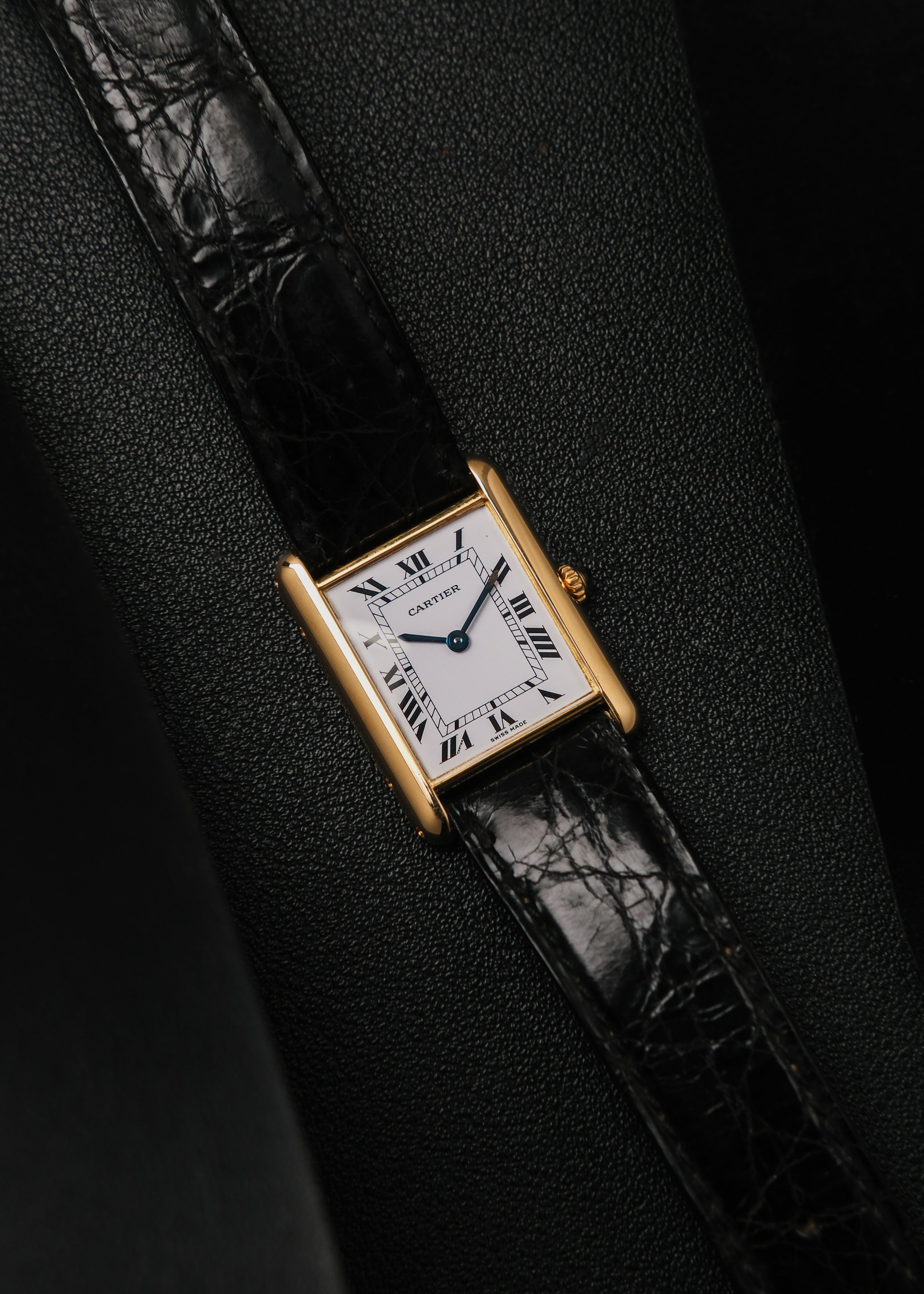 1980s Cartier Tank Louis 18K Gold