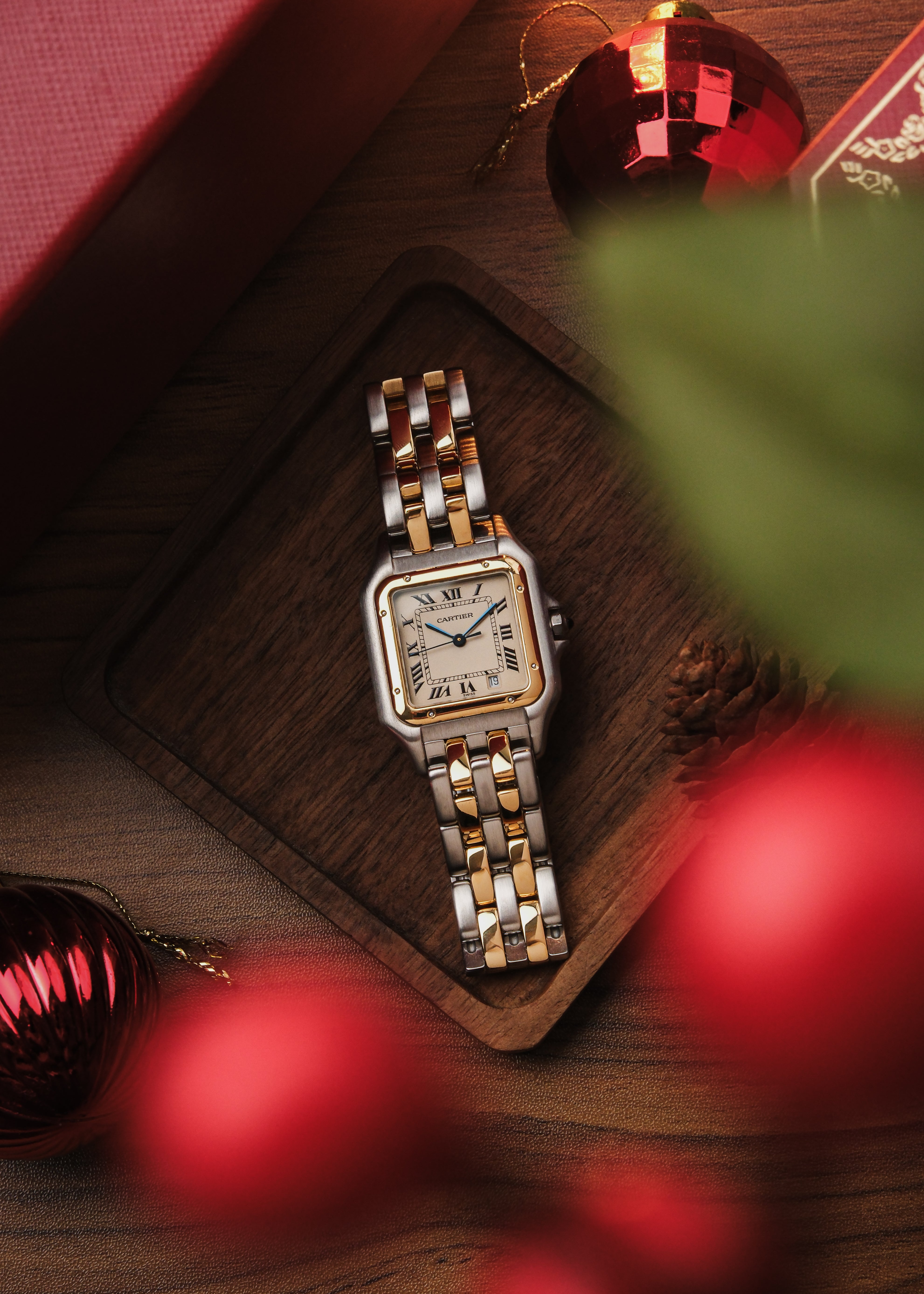 1990s Cartier Panthere "2 Row Bracelet" (Box)