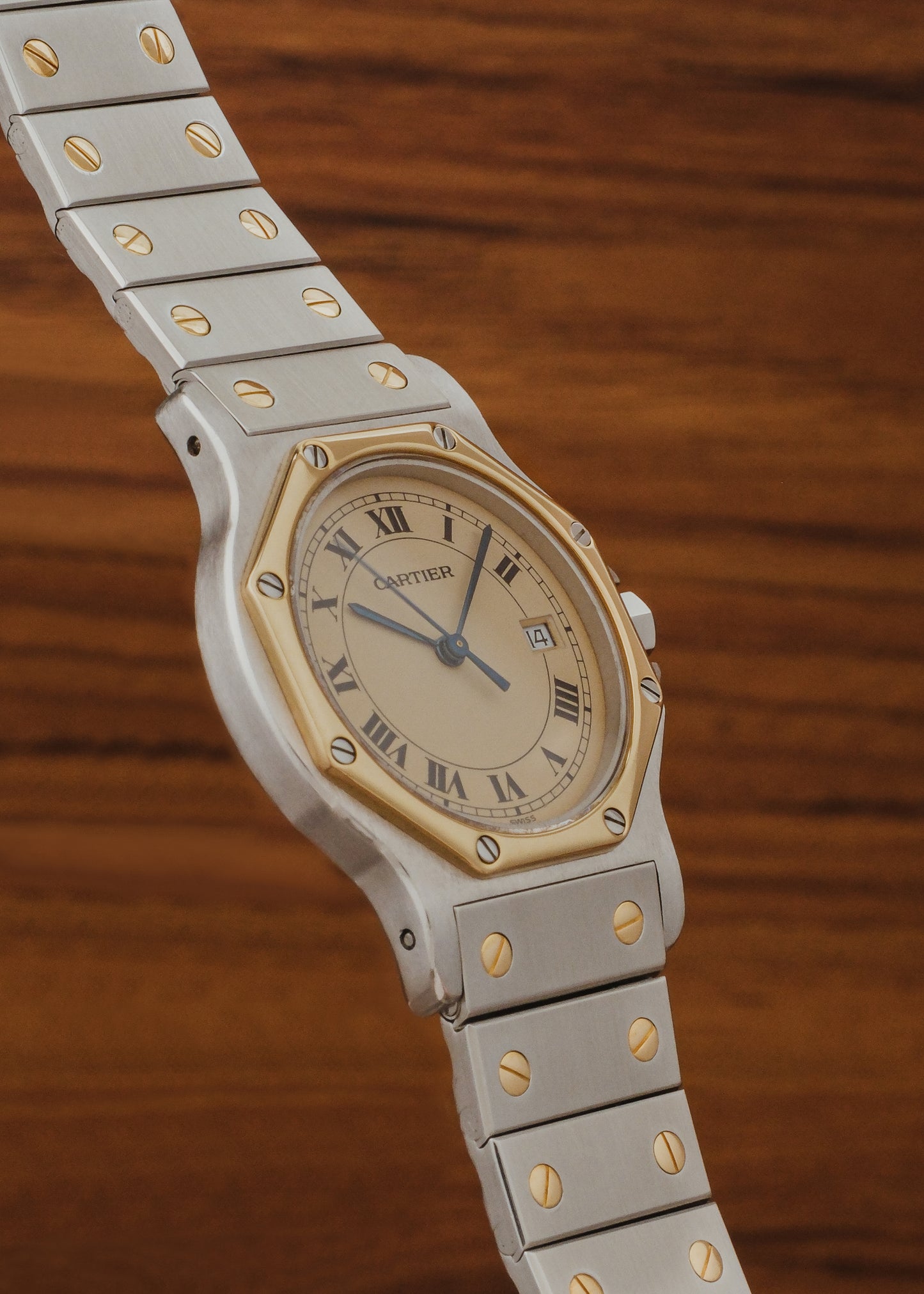 1990s Cartier Santos Octagon